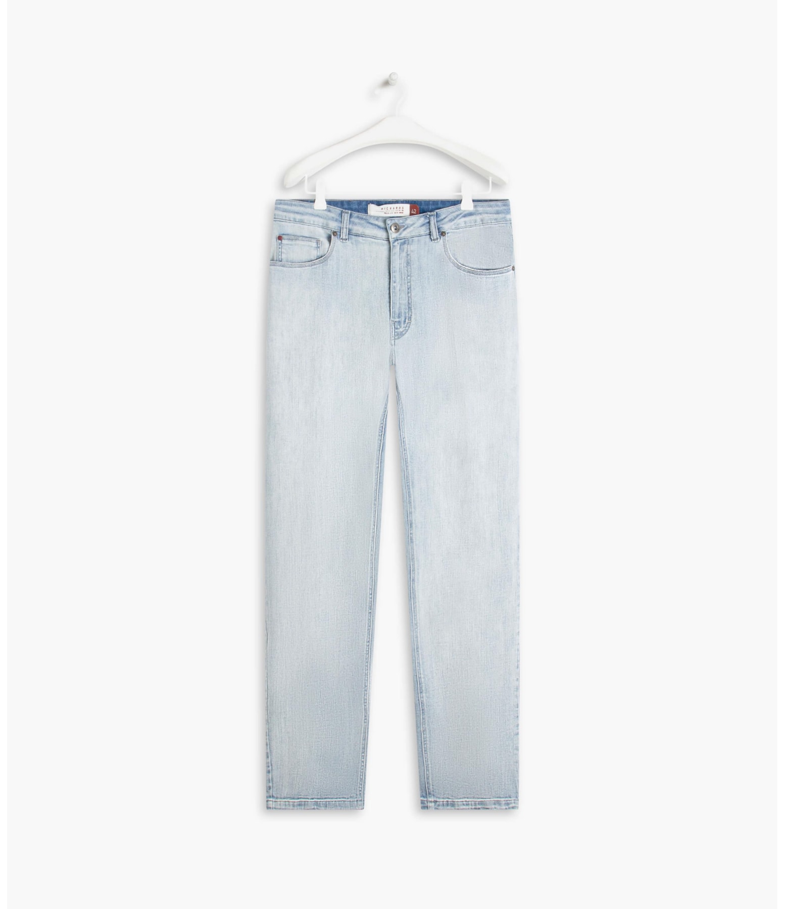 Calça High Comfort Stretch Tradicional m Rchl240-Lav.Claro