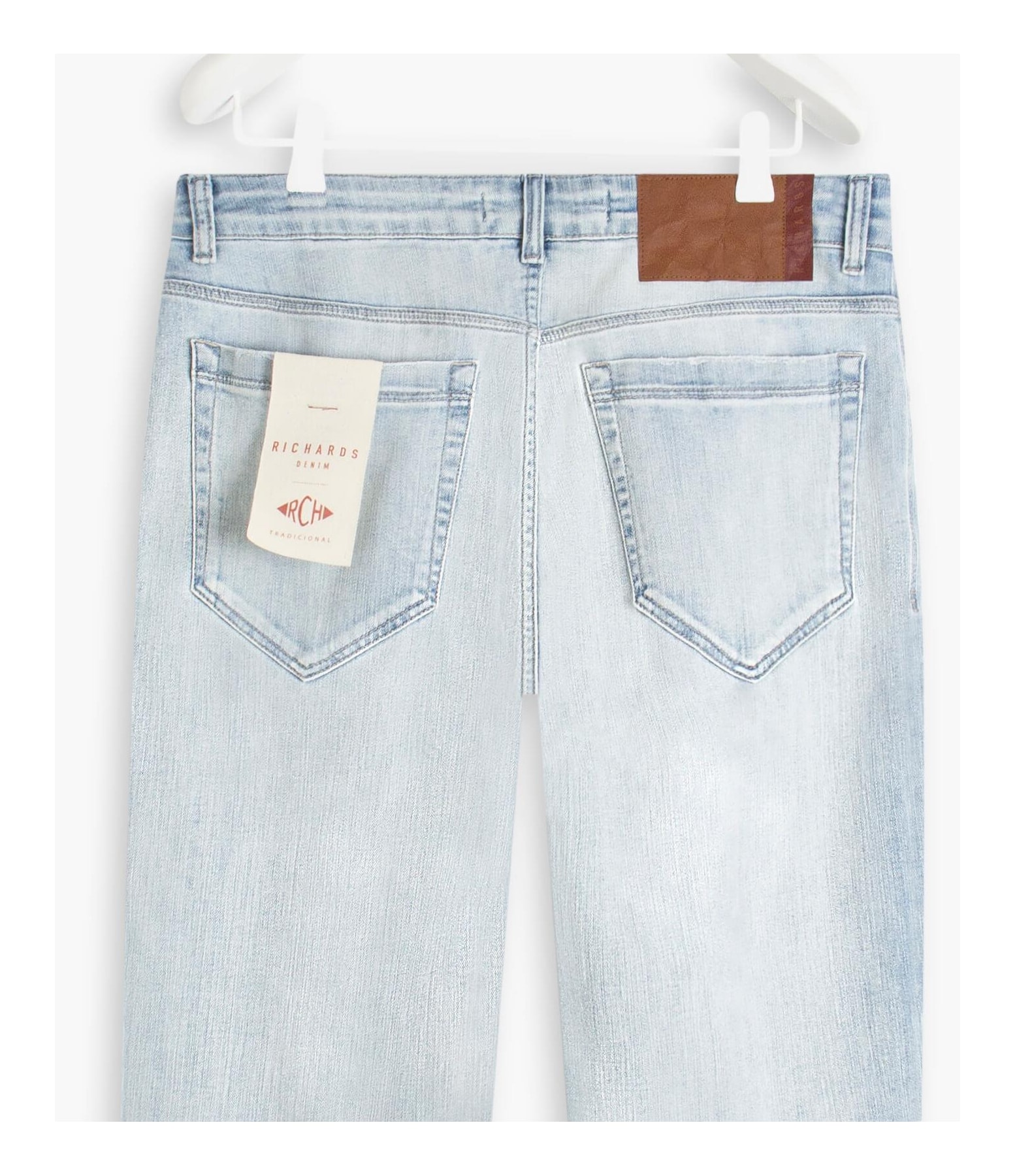 Calça High Comfort Stretch Tradicional m Rchl240-Lav.Claro