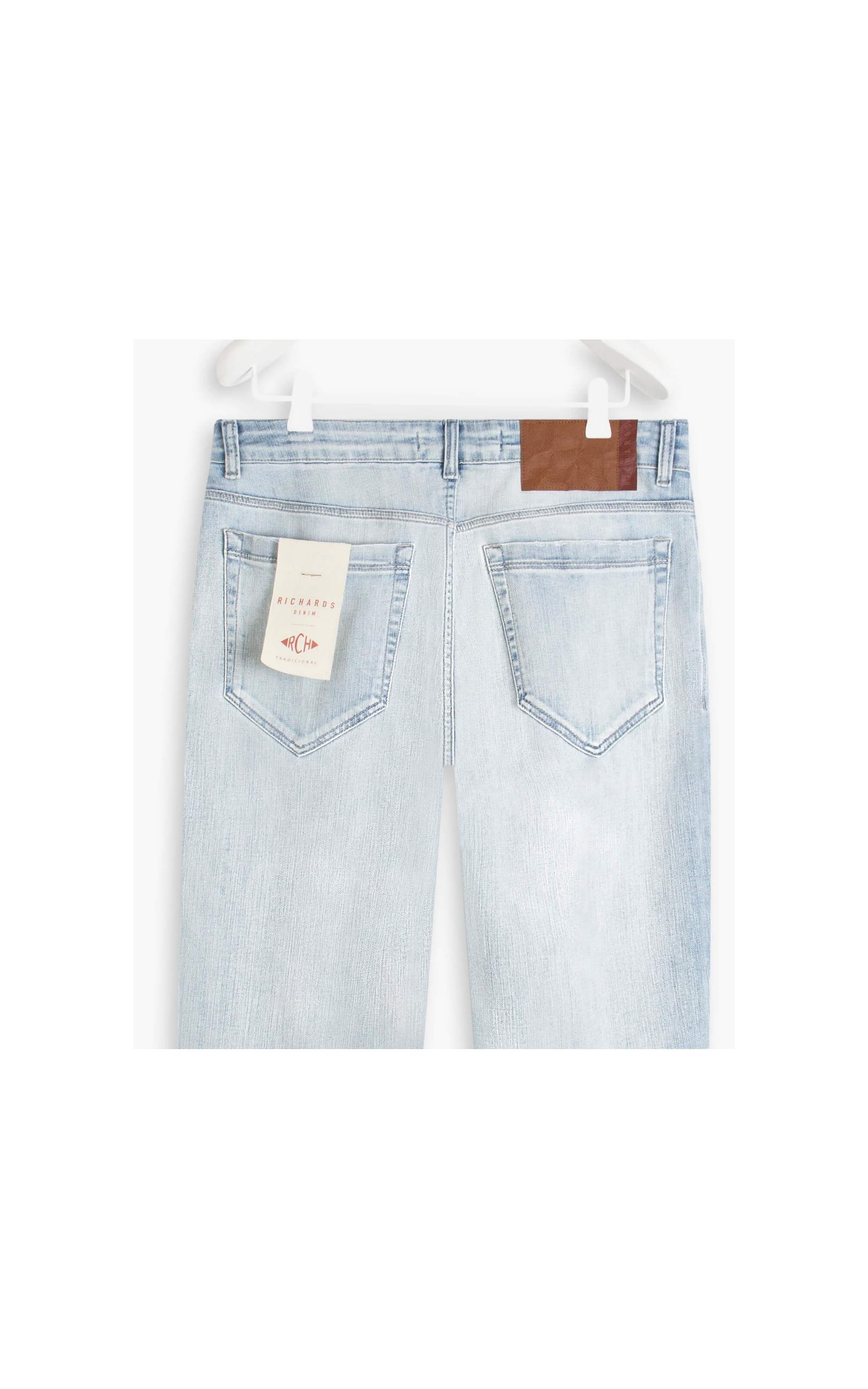 Calça High Comfort Stretch Tradicional m Rchl240-Lav.Claro