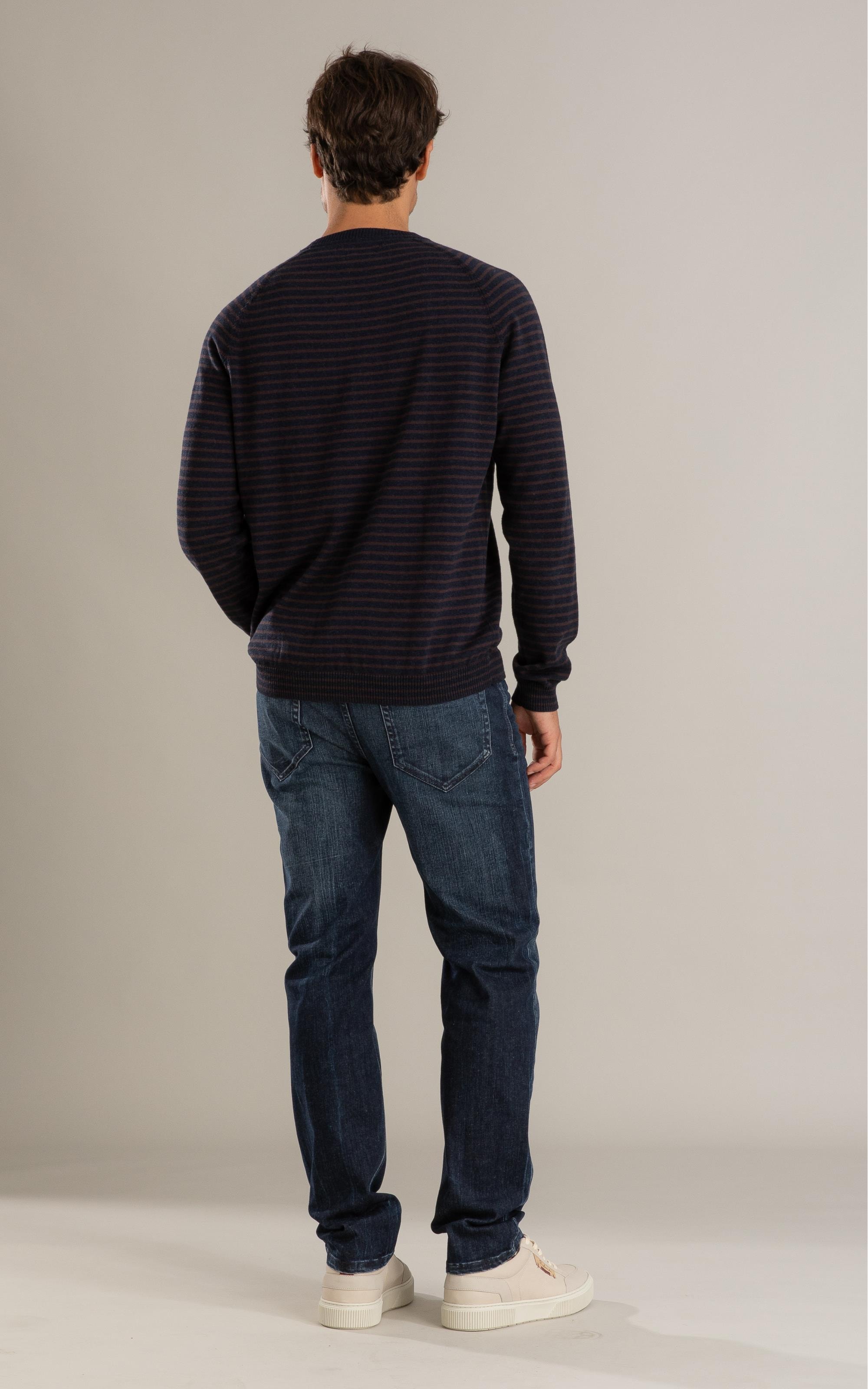 Calca High Confort Blue Custom Fit Vitor 2108-Lav.Escuro C/ Used