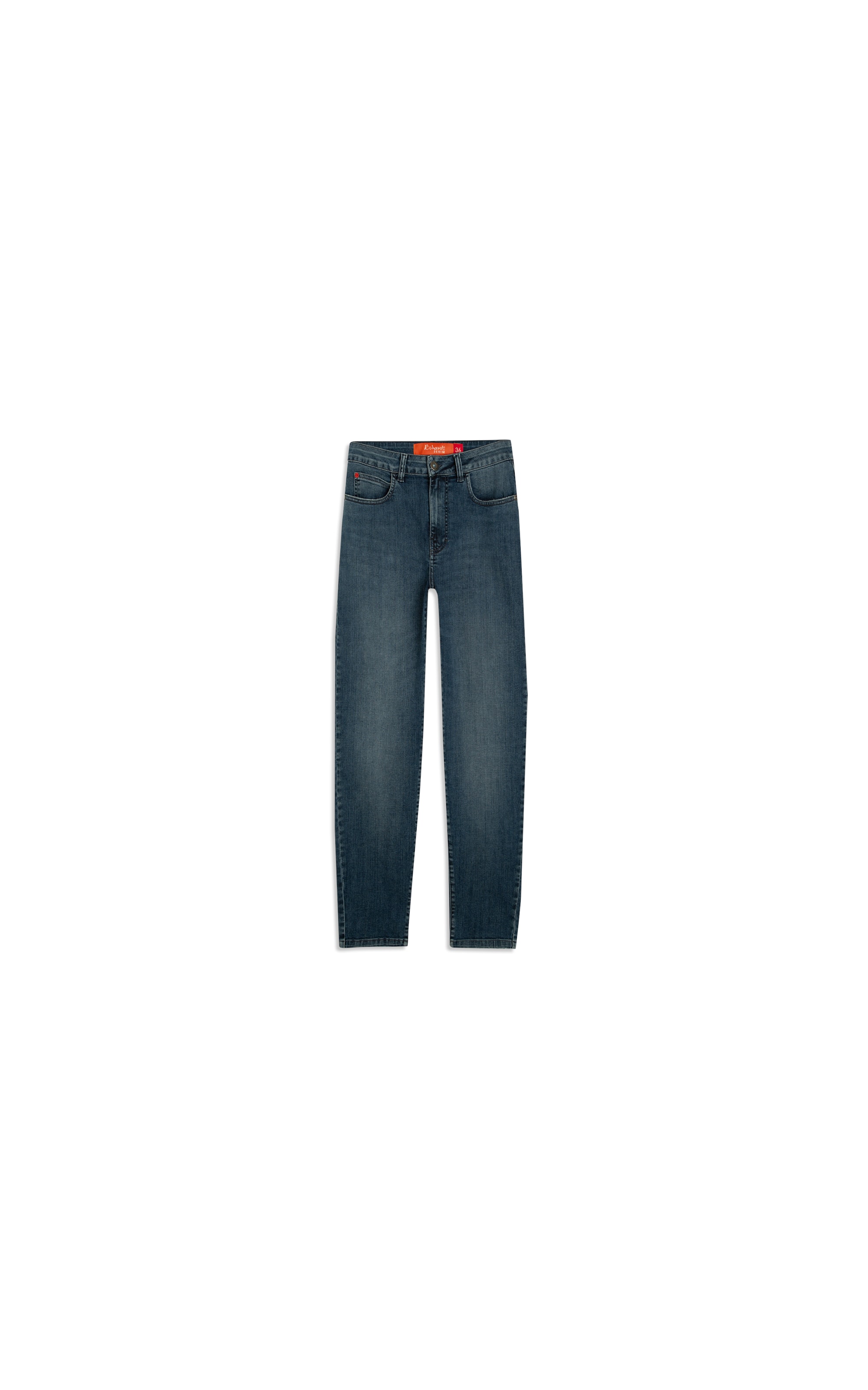 Calca High Confort Blue Mom 2114-Lav.Medio C/ Used
