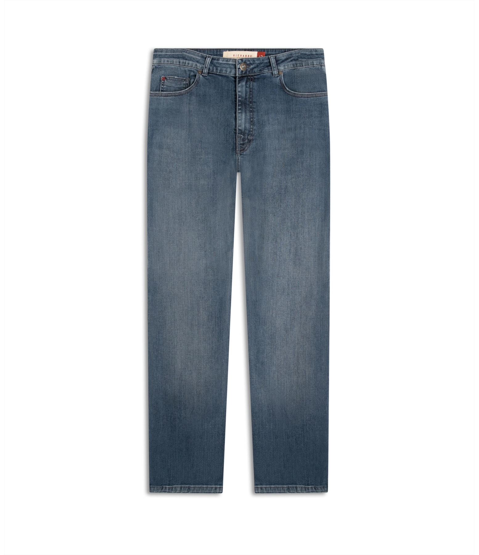 Calca High Confort Blue Tradicional Math 2114-Lav.Medio C/ Used