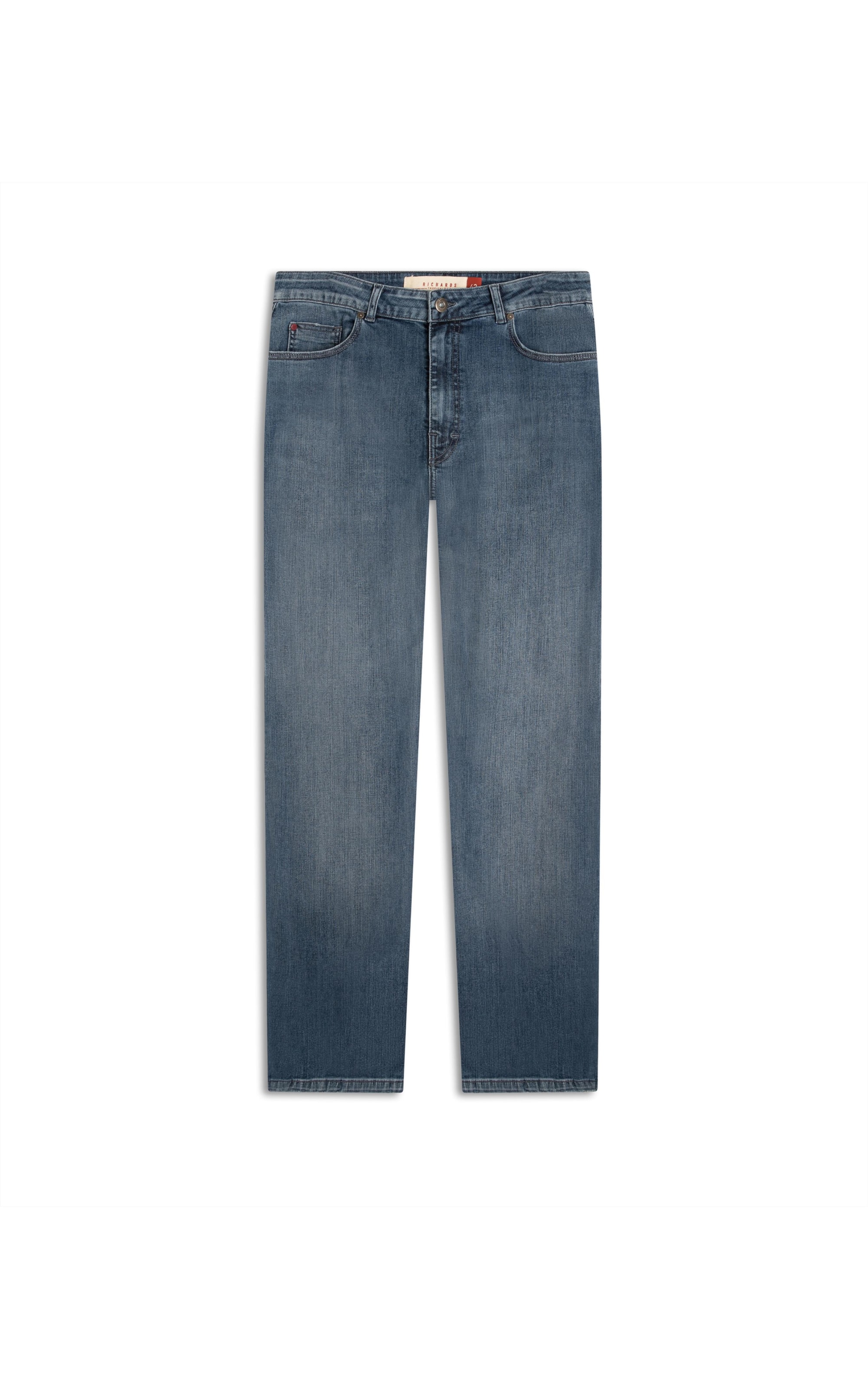 Calca High Confort Blue Tradicional Math 2114-Lav.Medio C/ Used