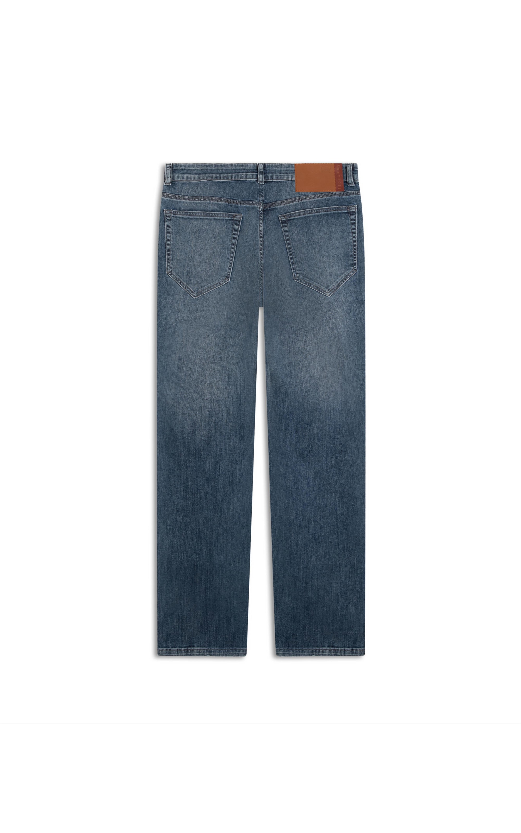 Calca High Confort Blue Tradicional Math 2114-Lav.Medio C/ Used