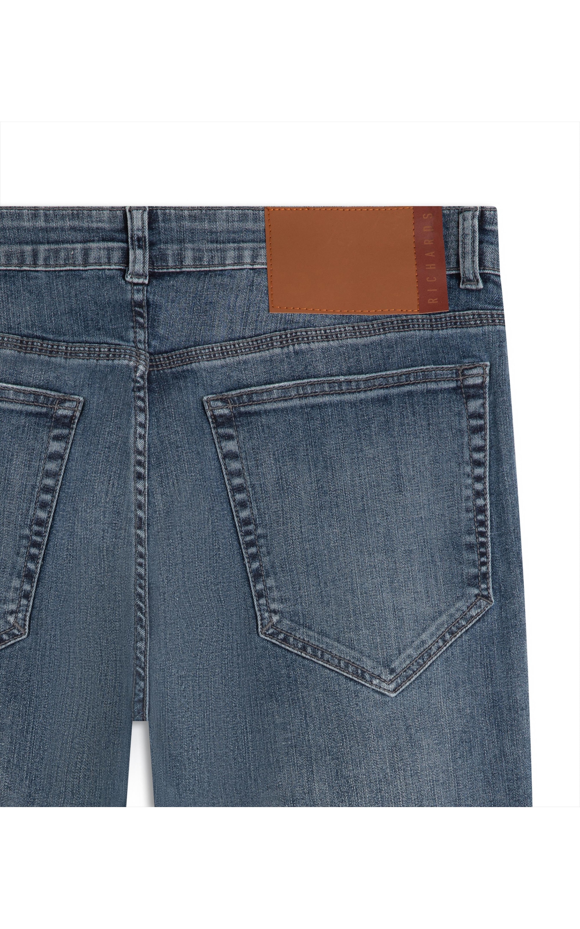 Calca High Confort Blue Tradicional Math 2114-Lav.Medio C/ Used