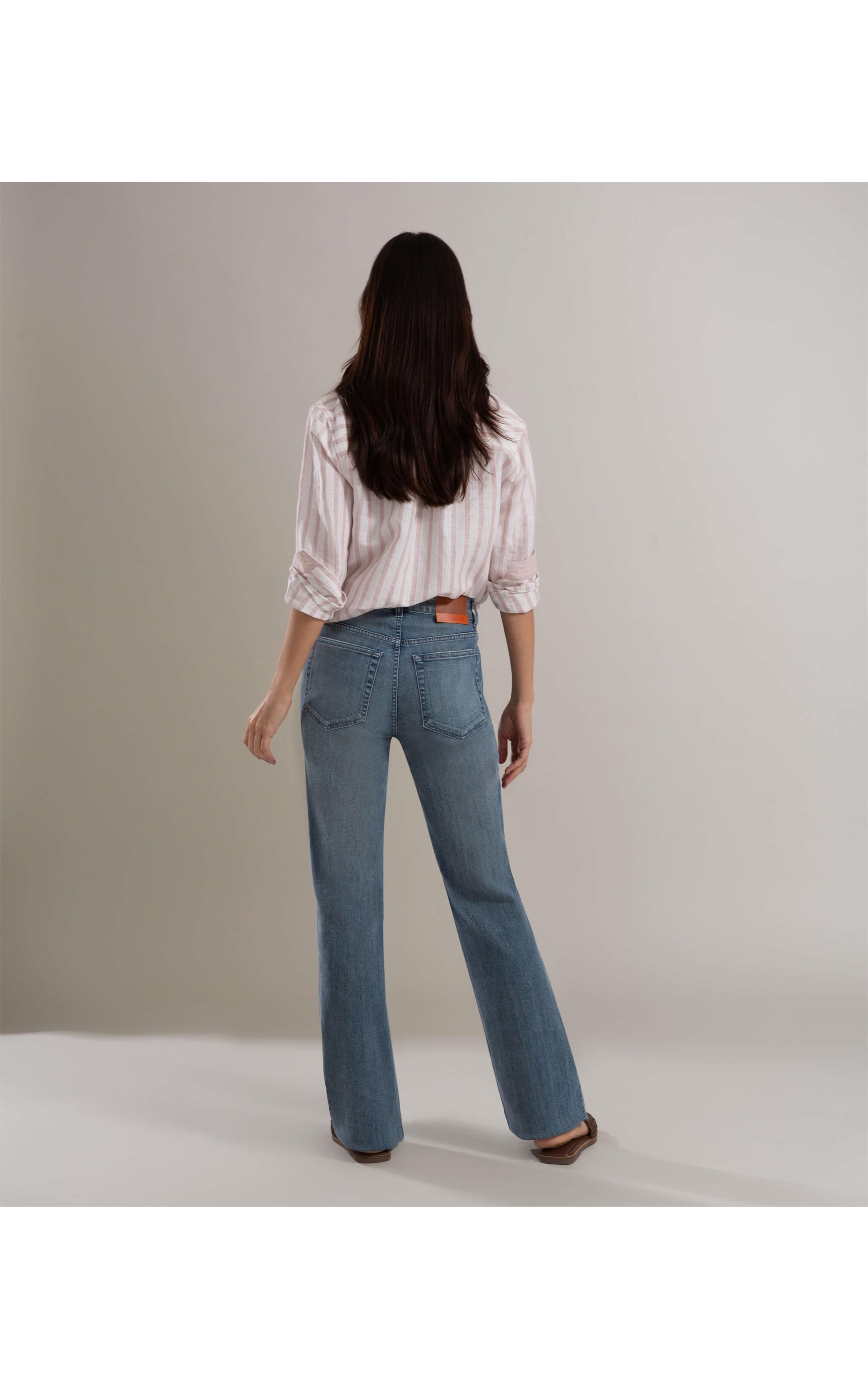 Calça High Confort Stretch Pateph  m Rchl241 -Lavado Médio