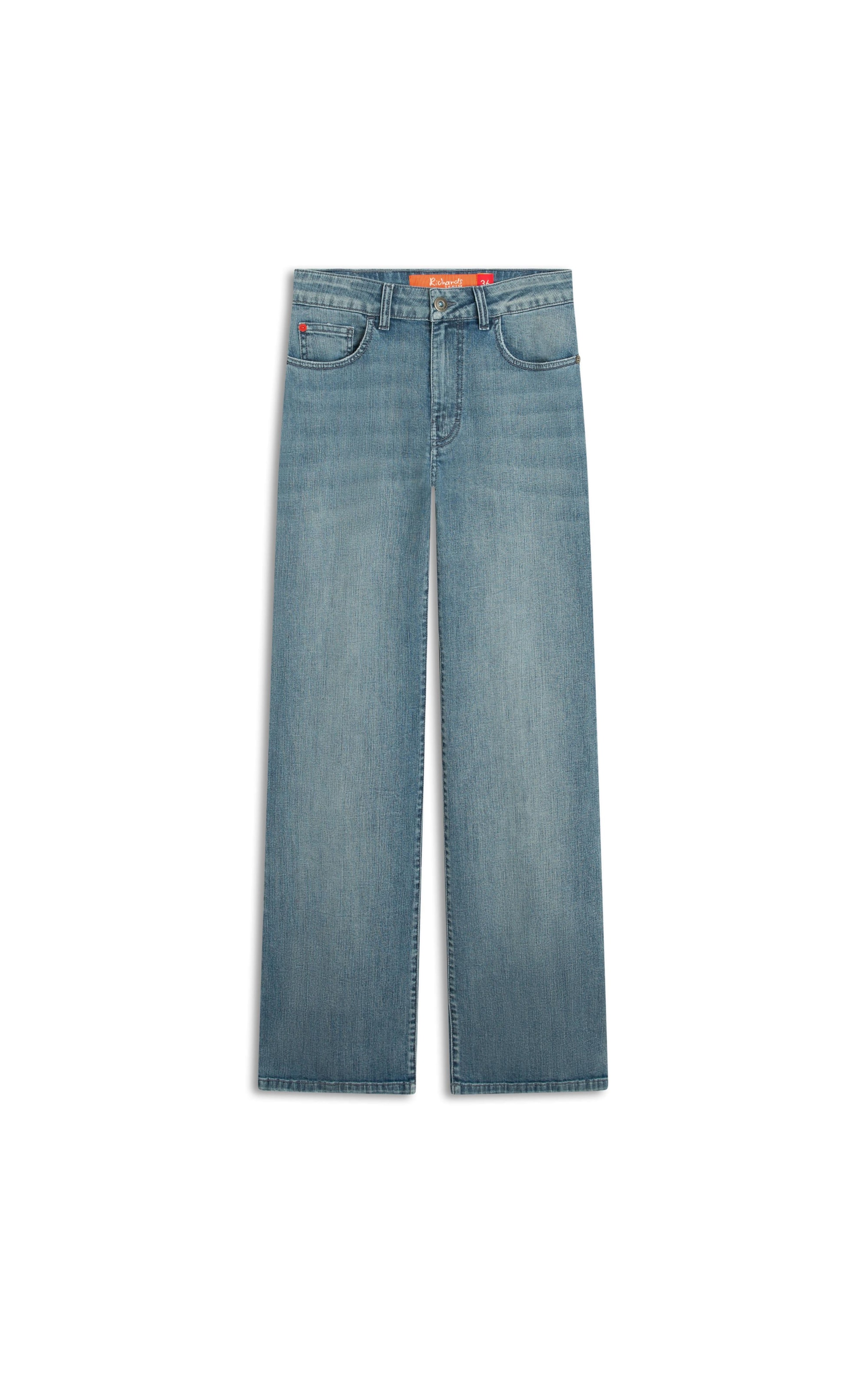 Calça High Confort Stretch Pateph  m Rchl241 -Lavado Médio