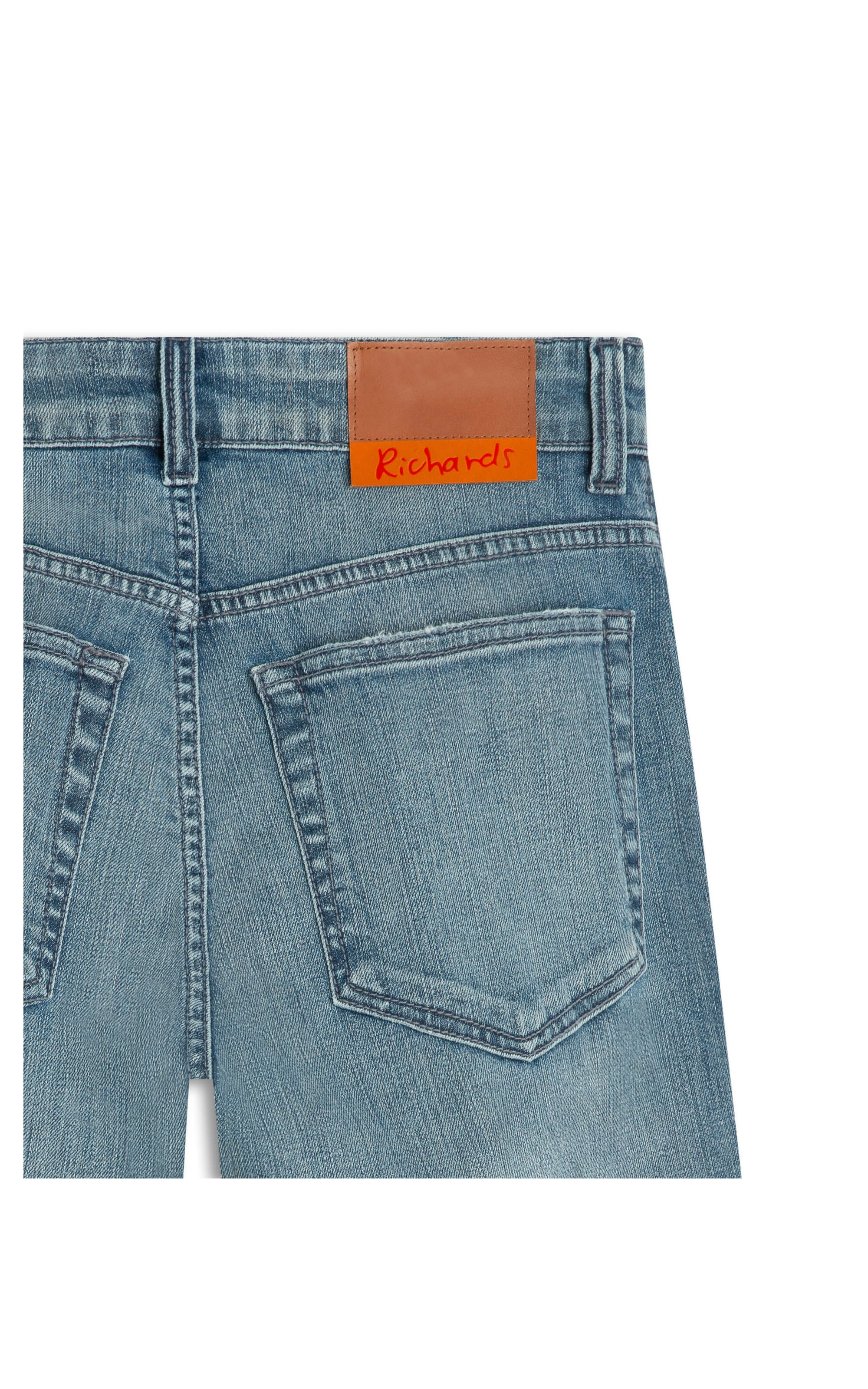 Calça High Confort Stretch Pateph  m Rchl241 -Lavado Médio
