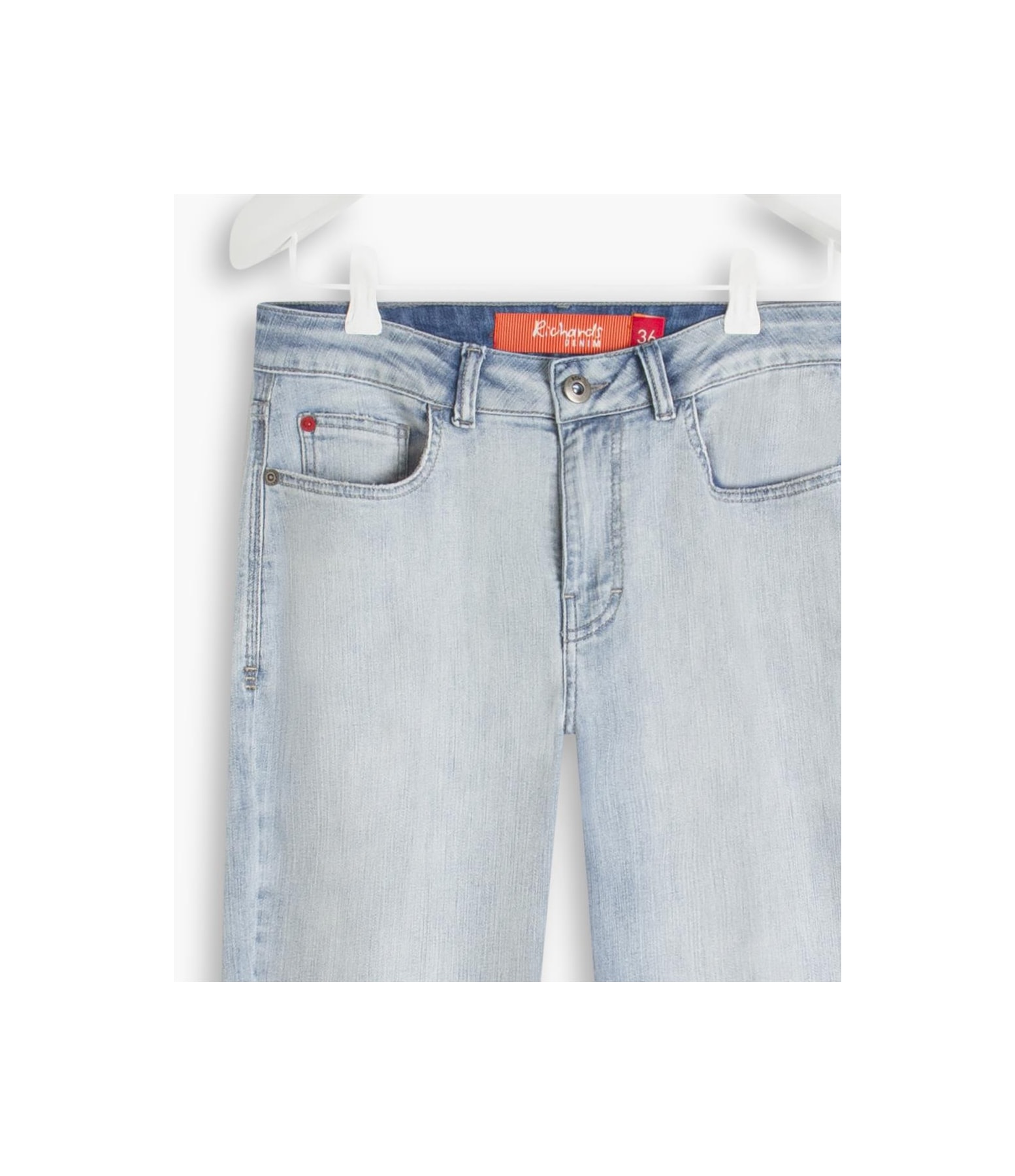 Calça High Confort Stretch Reta Milena Rchl240-Lav.Claro