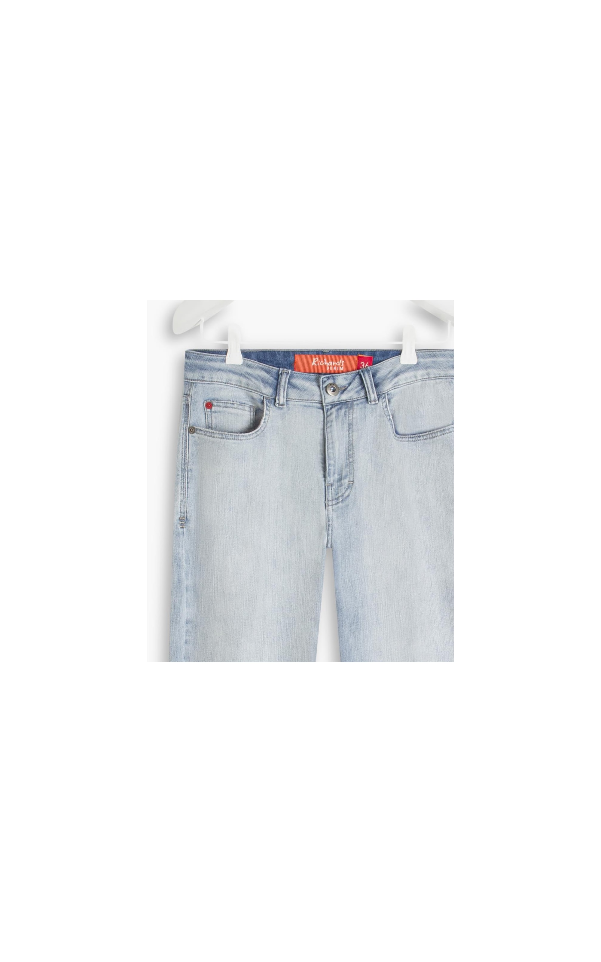 Calça High Confort Stretch Reta Milena Rchl240-Lav.Claro