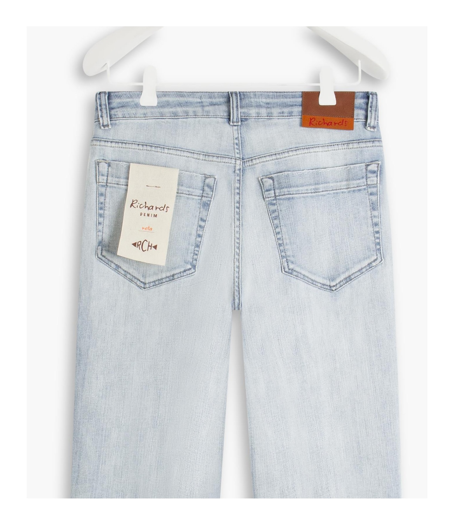 Calça High Confort Stretch Reta Milena Rchl240-Lav.Claro