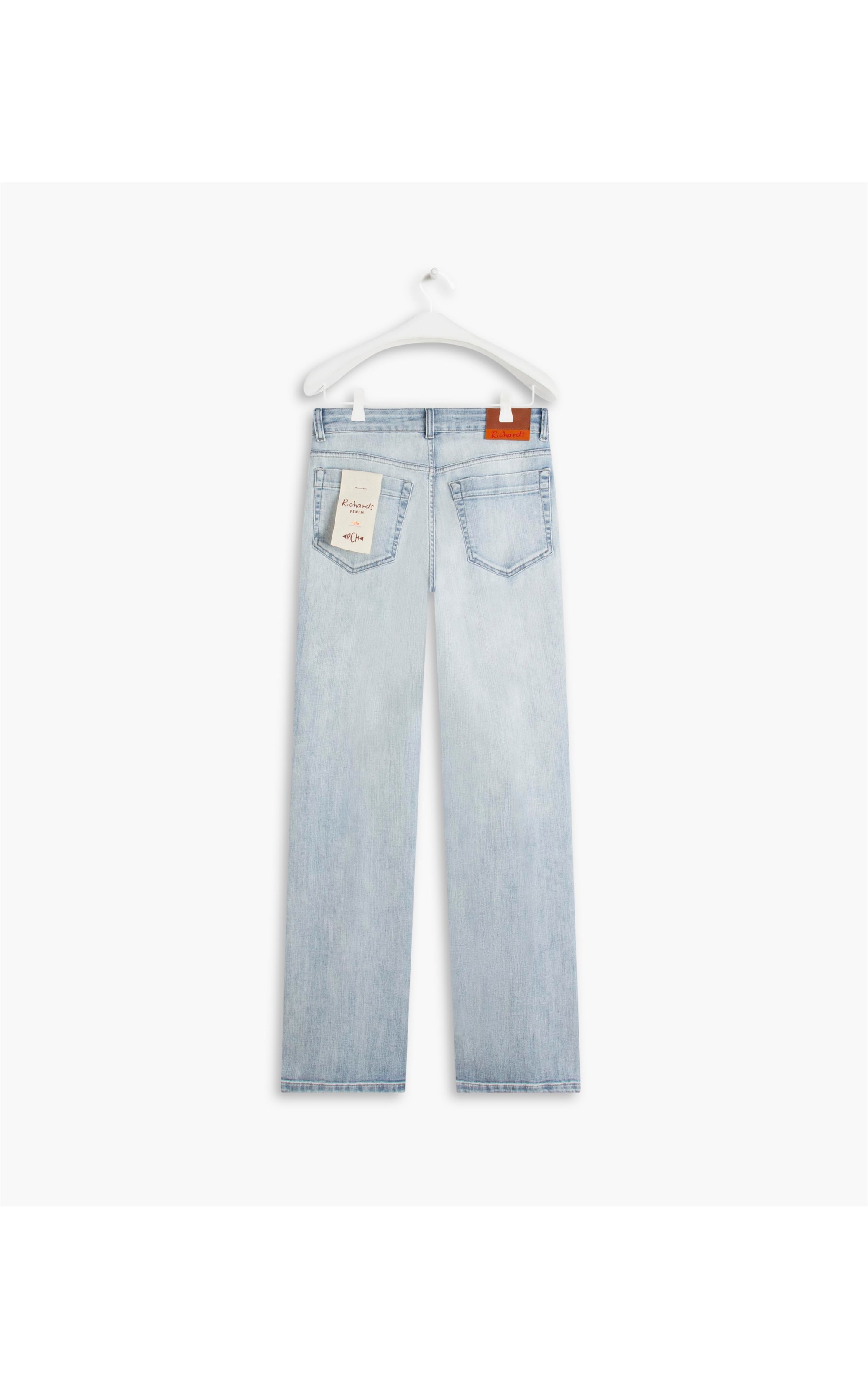 Calça High Confort Stretch Reta Milena Rchl240-Lav.Claro