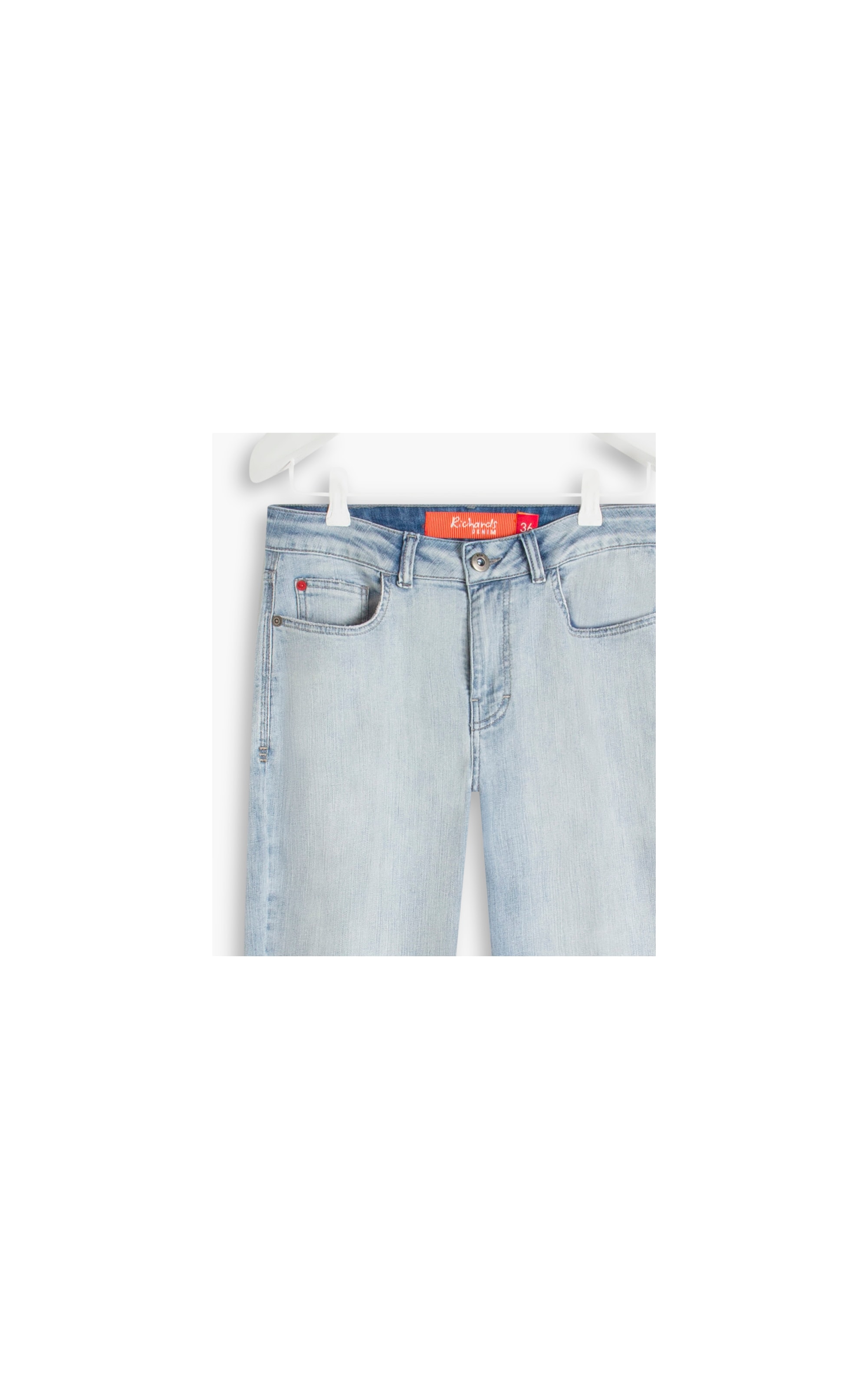 Calça High Confort Stretch Reta Milena Rchl240-Lav.Claro