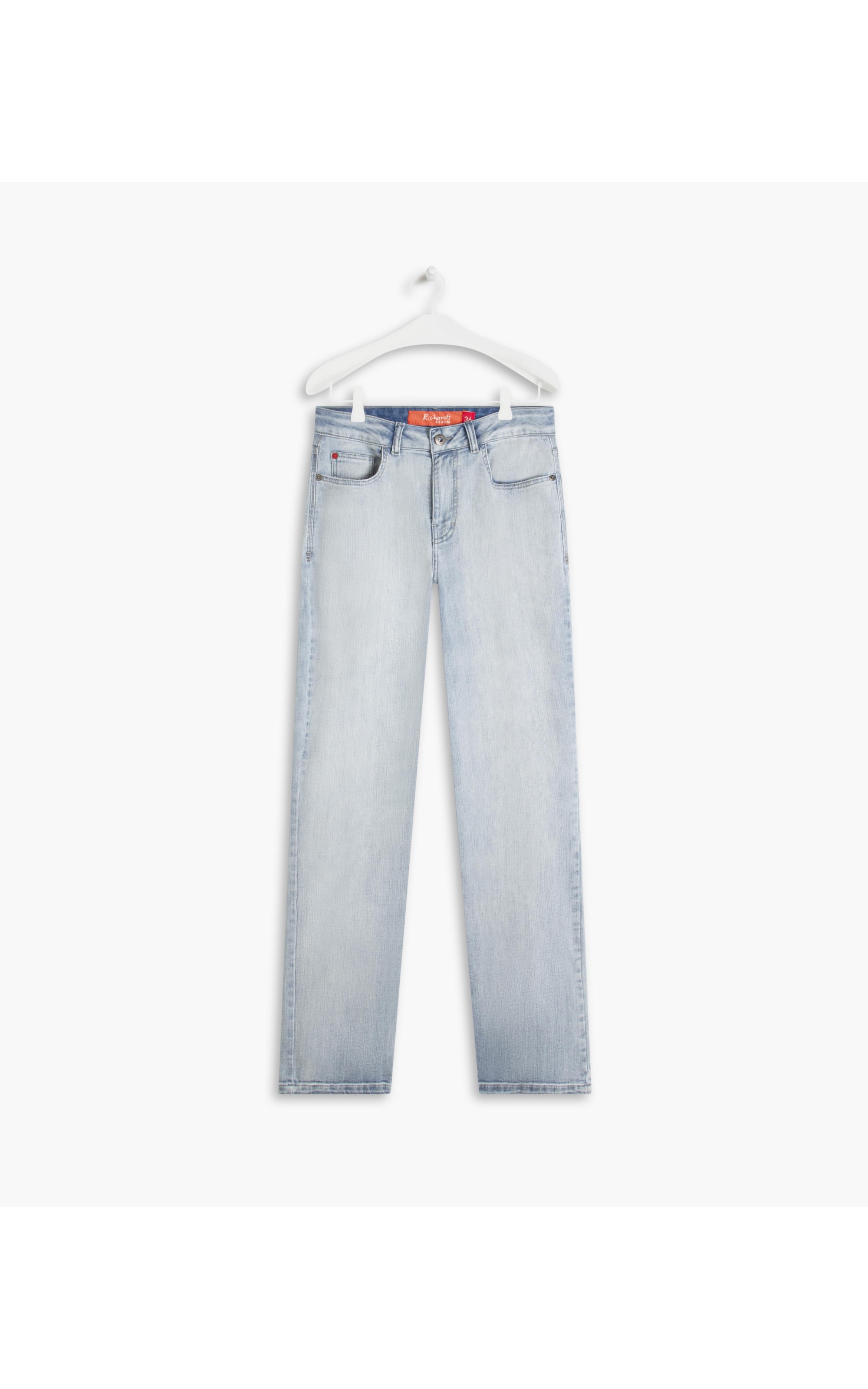 Calça High Confort Stretch Reta Milena Rchl240-Lav.Claro