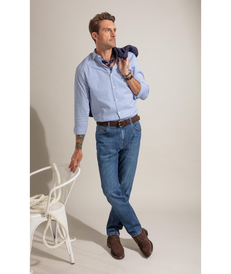 Calca High Confort Stretchbasic Fit Lav.Médio C/ Used