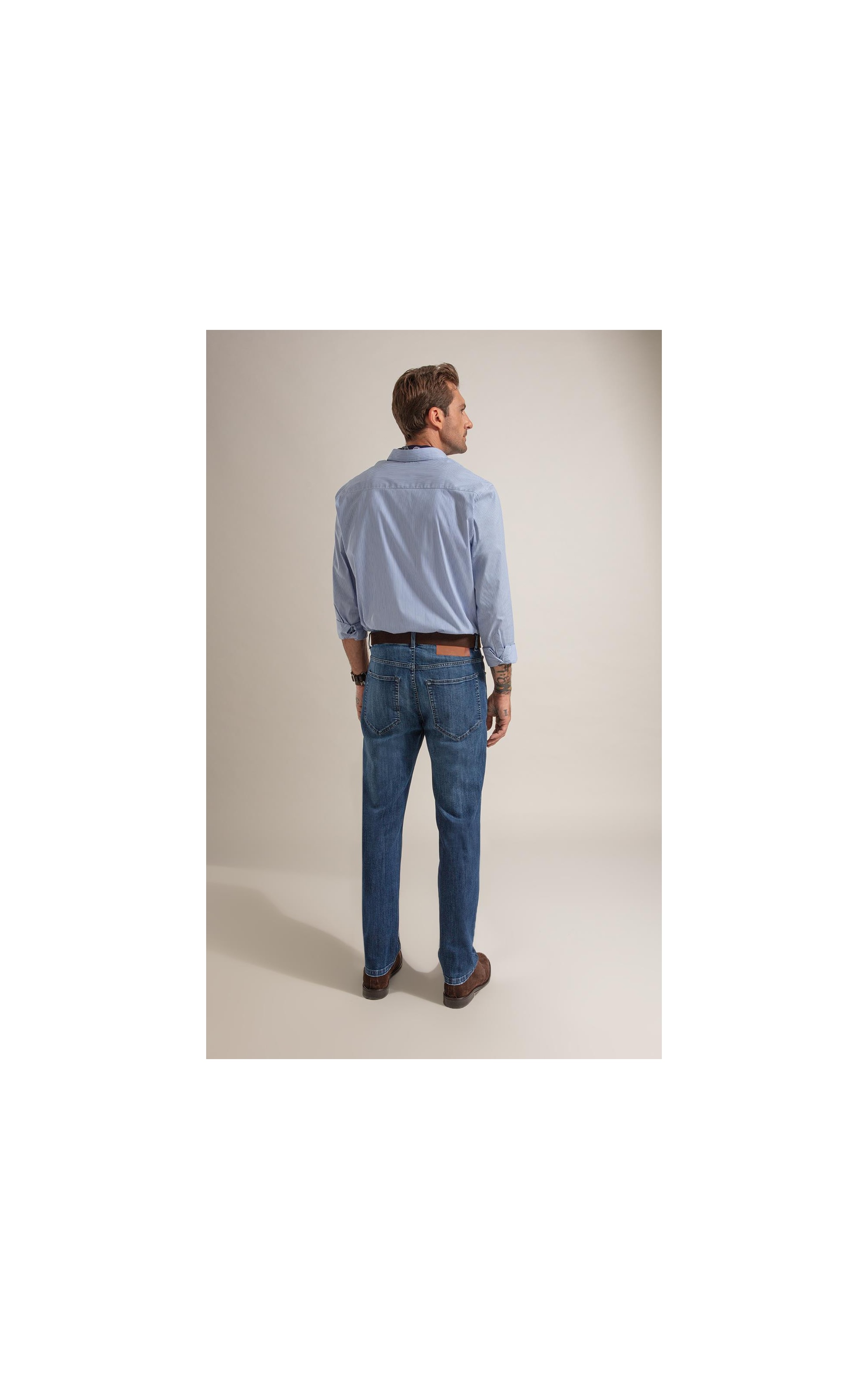 Calca High Confort Stretchbasic Fit Lav.Médio C/ Used