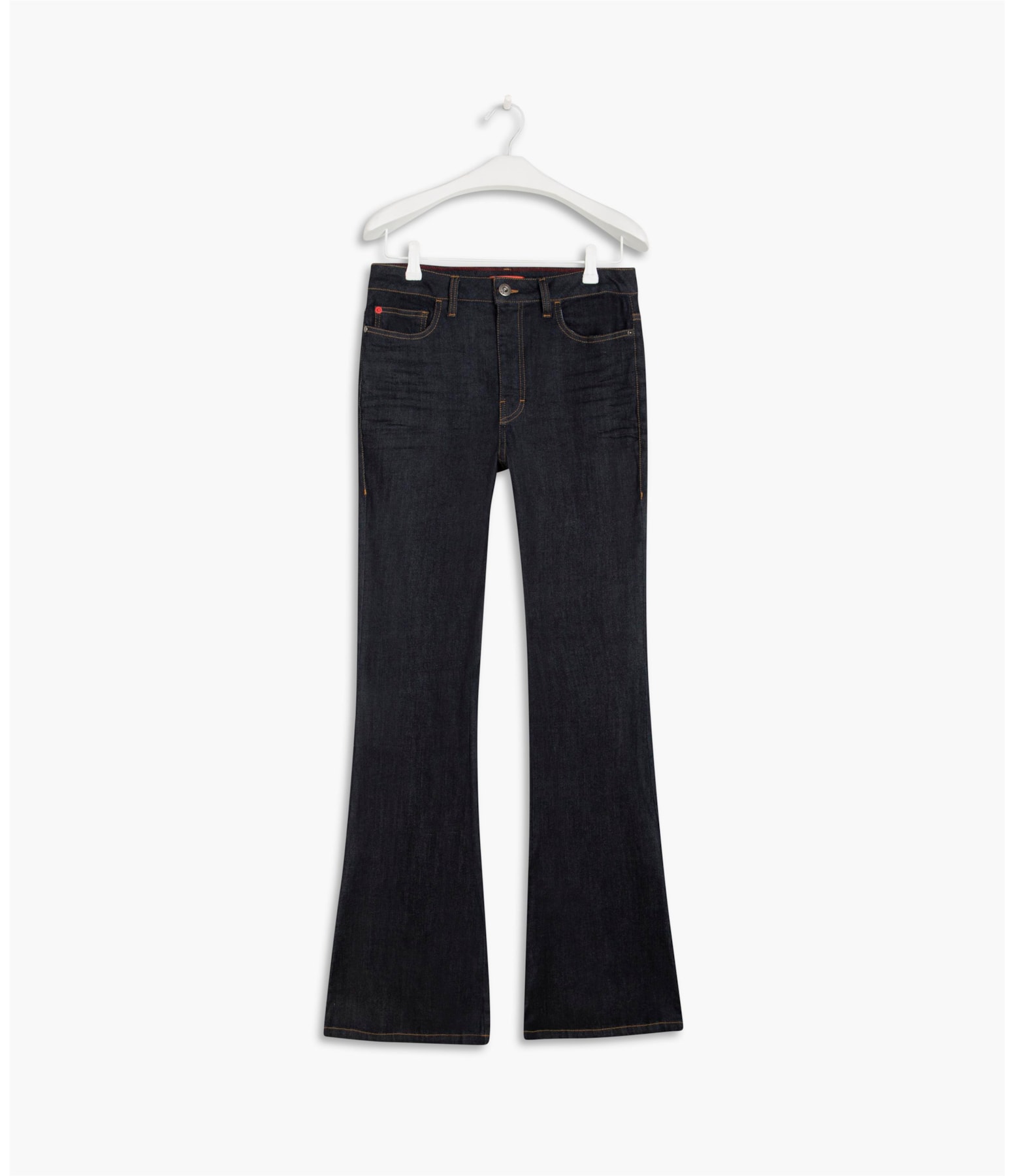 Calça High Tech Power Classic Flare Raw Marinho