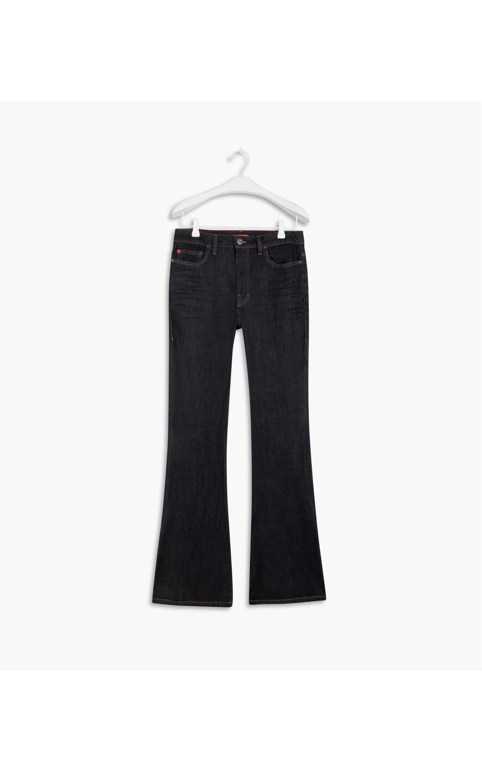 Calça High Tech Power Classic Flare Raw Marinho