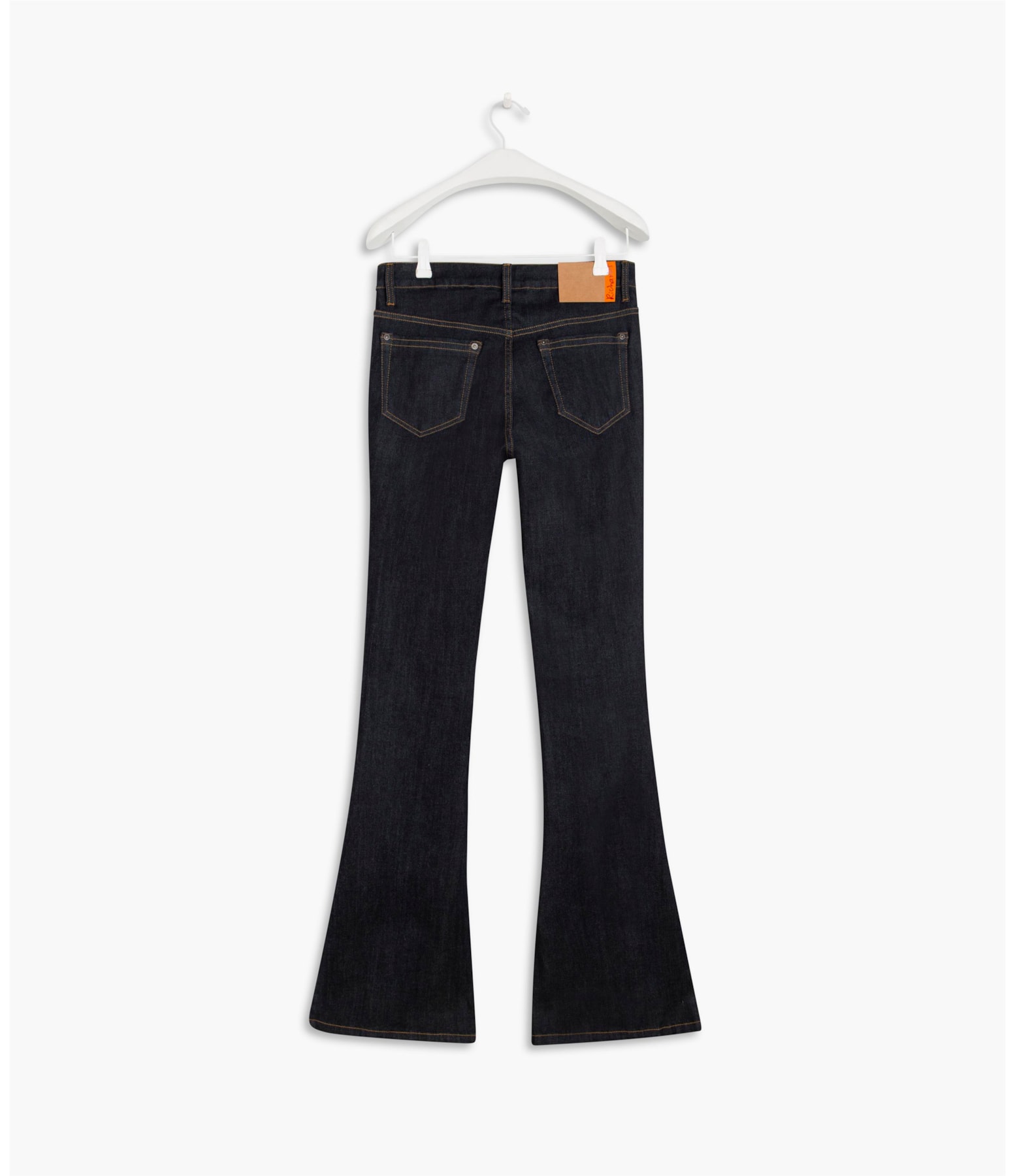 Calça High Tech Power Classic Flare Raw Marinho