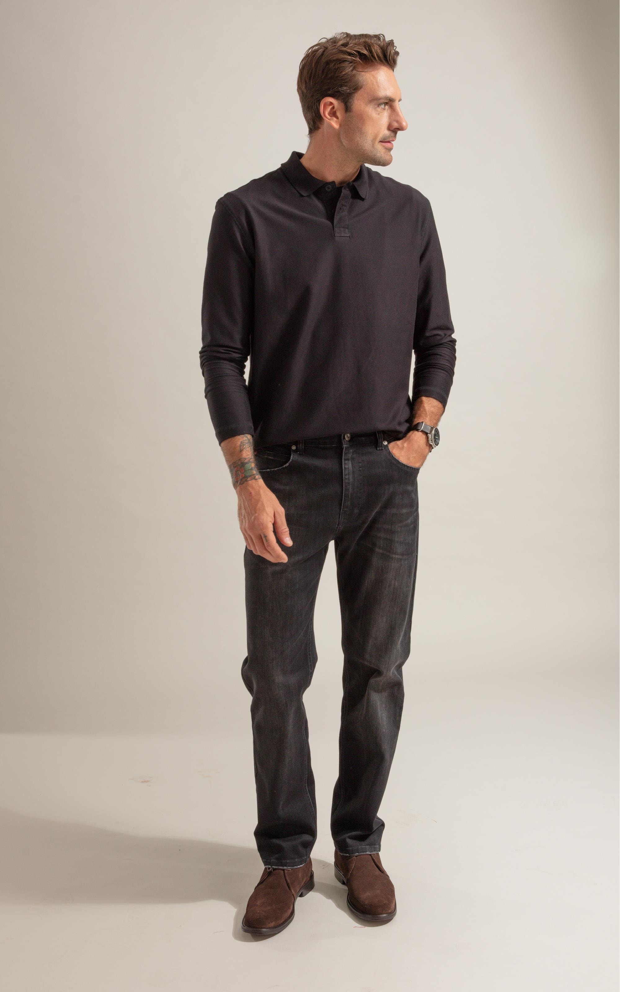 Calca Intense Black Cutom Fit Lav. Escuro C/ Used 2197