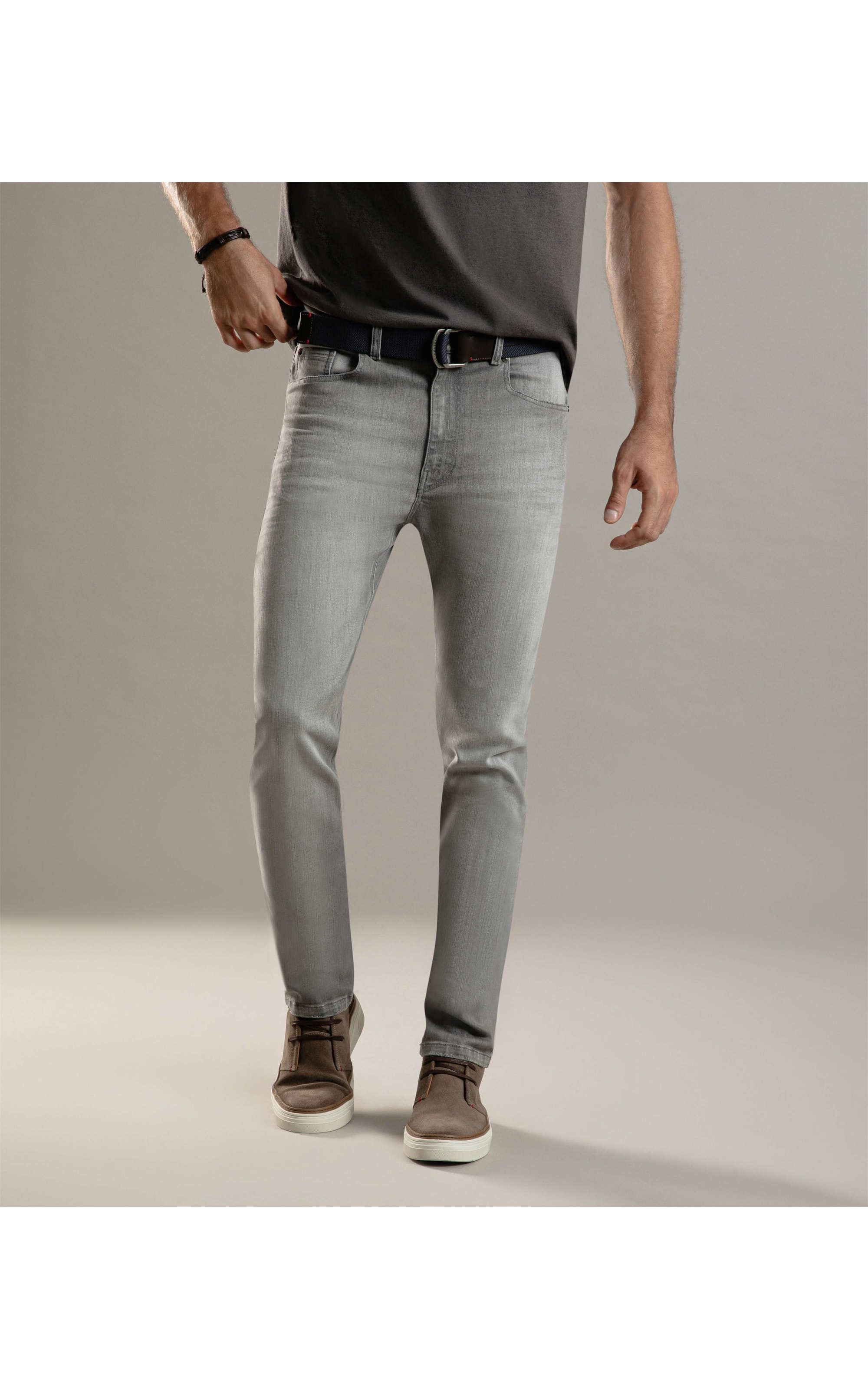 Calça Intense Black Gray Tradicional Kau Lav.Escuro