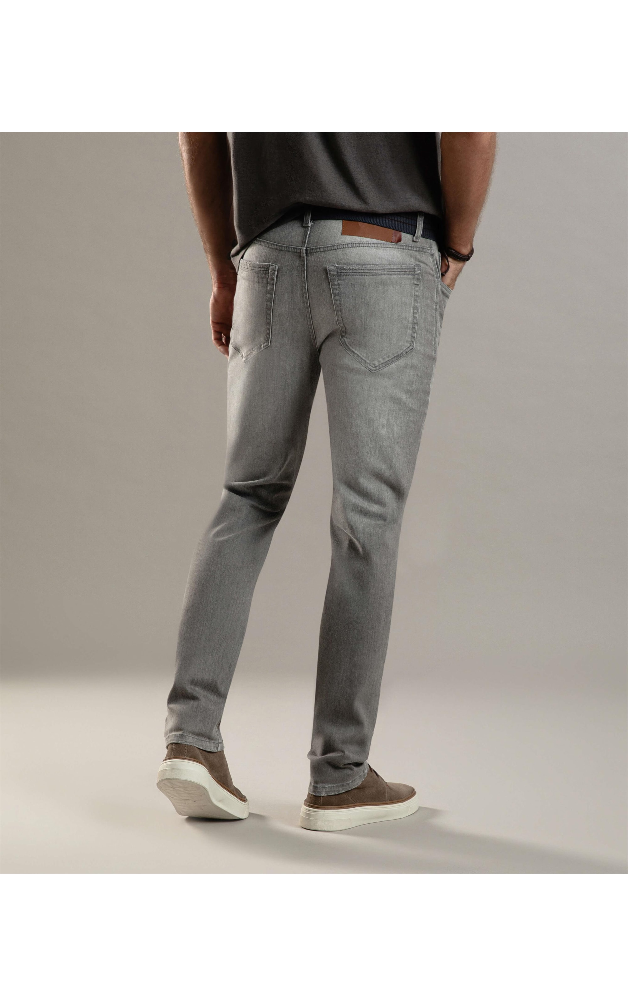 Calça Intense Black Gray Tradicional Kau Lav.Escuro