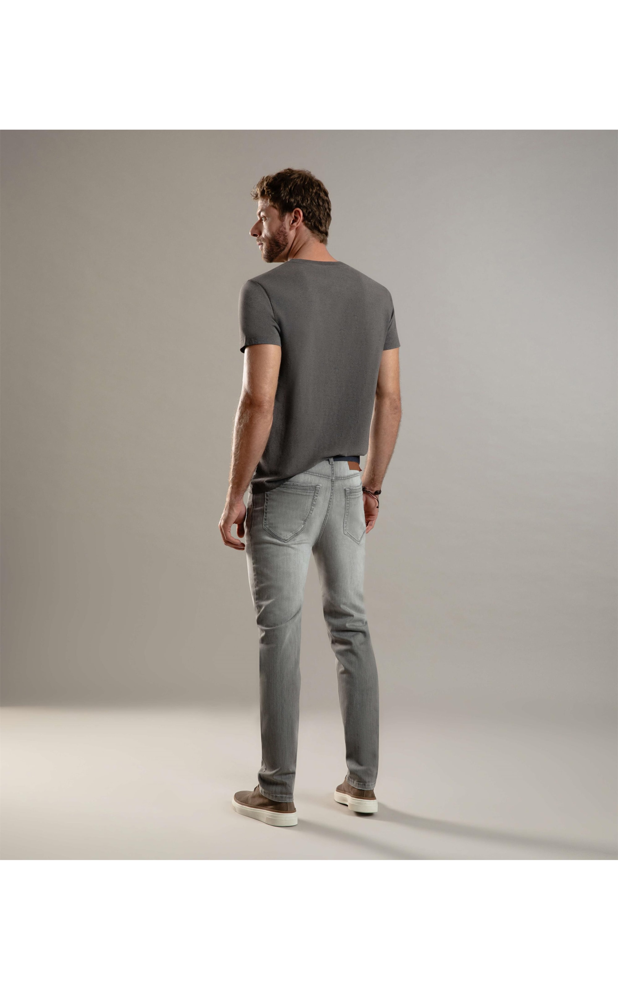 Calça Intense Black Gray Tradicional Kau Lav.Escuro