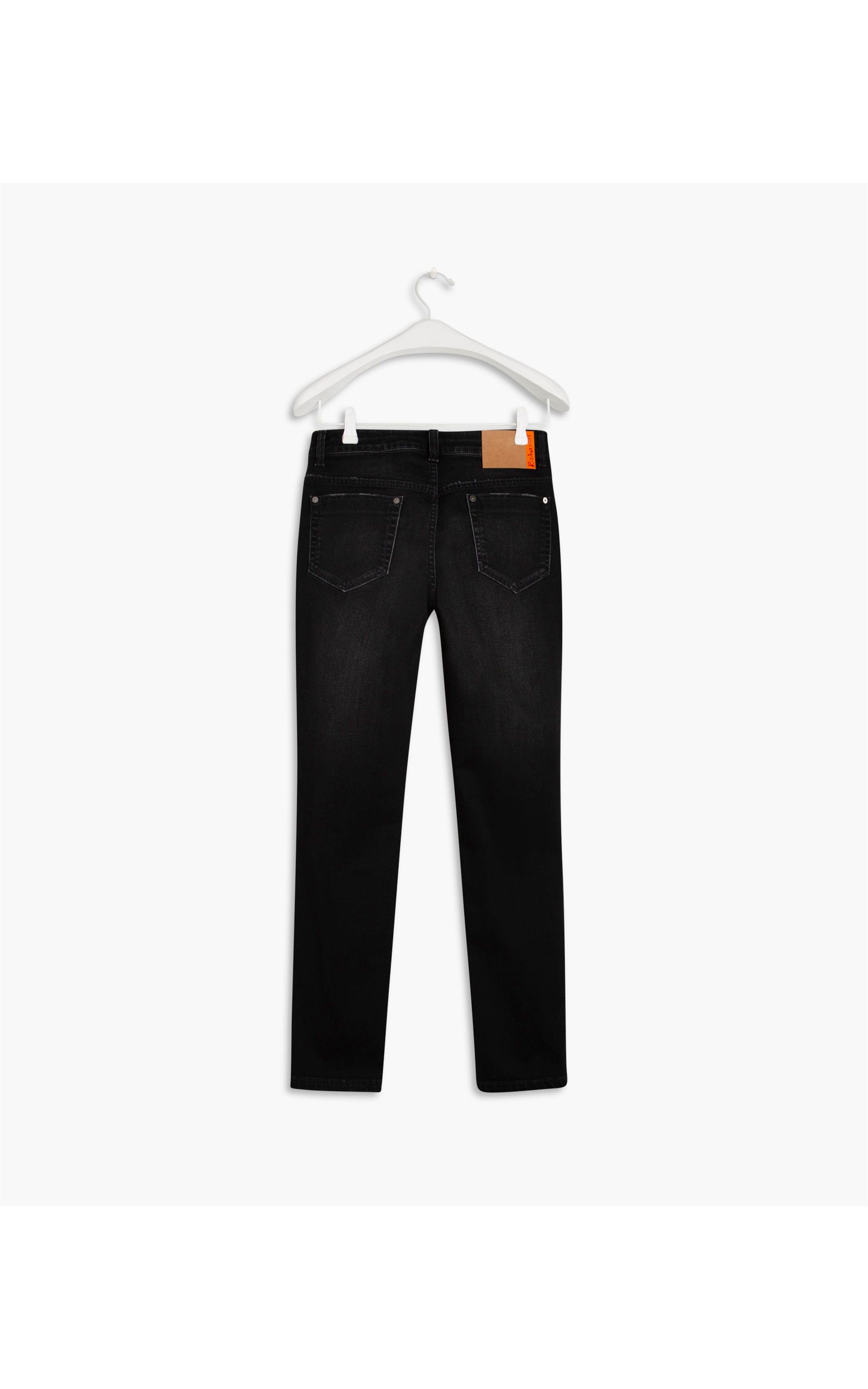 Calça Intense Black High Skinny Contrast Branco
