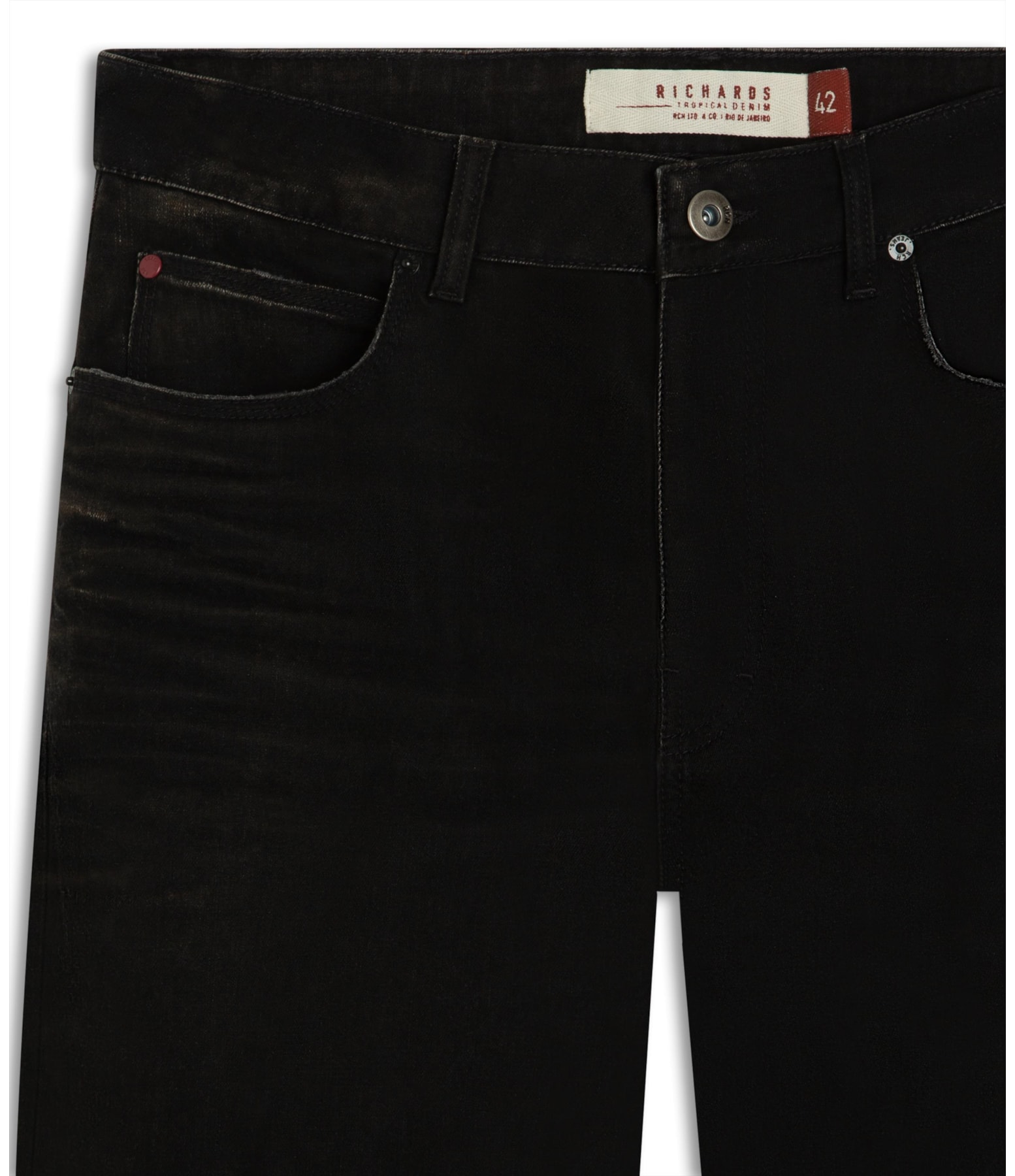 Calca Intense Black Tradicional Matheus 1516- Lav.Black C/ Sky