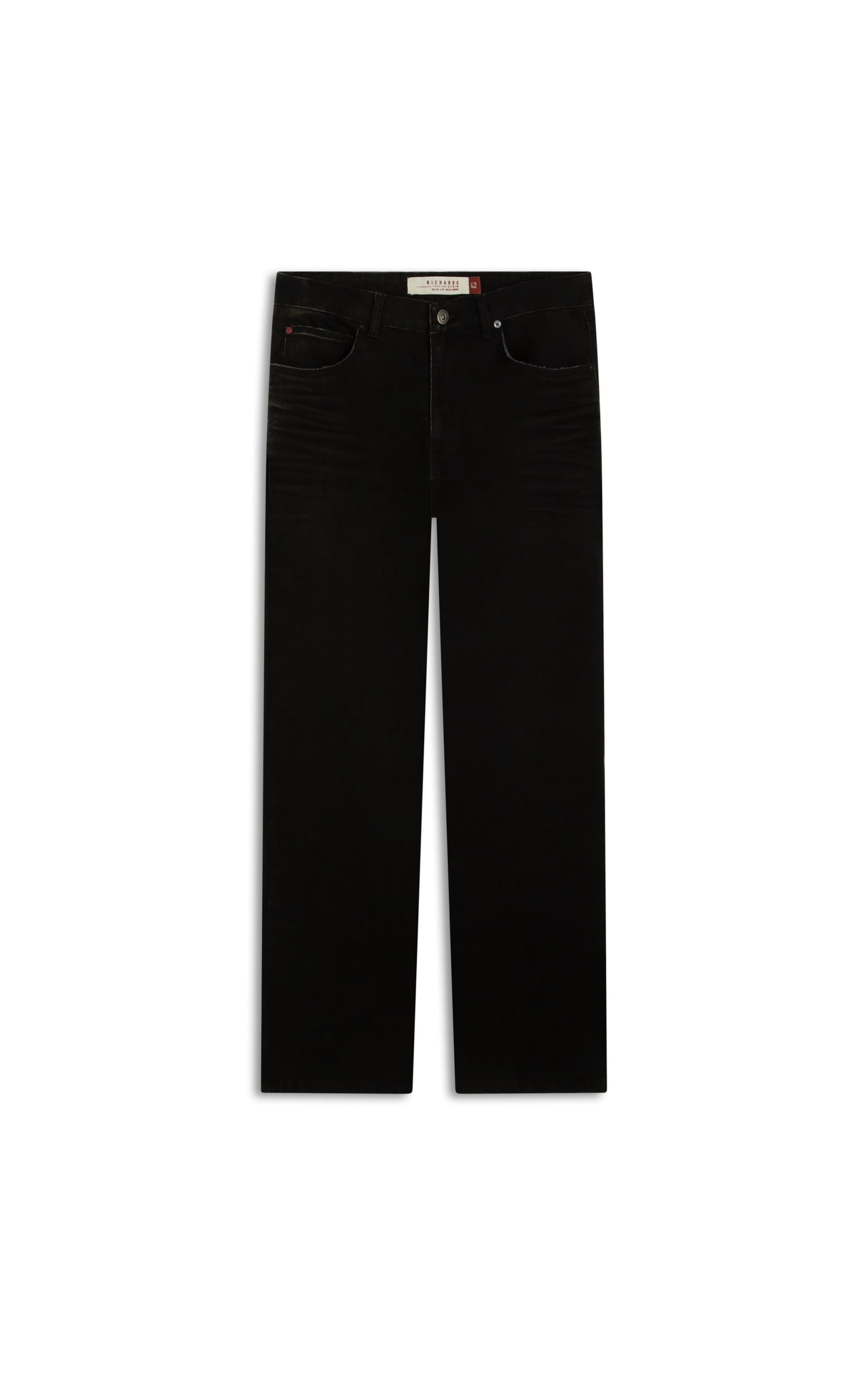 Calca Intense Black Tradicional Matheus 1516- Lav.Black C/ Sky