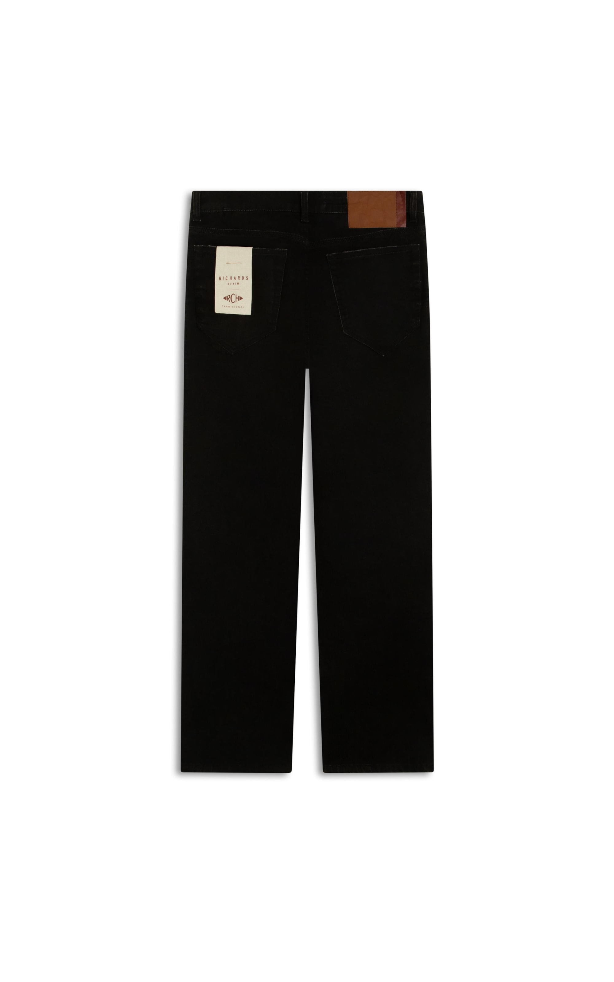 Calca Intense Black Tradicional Matheus 1516- Lav.Black C/ Sky