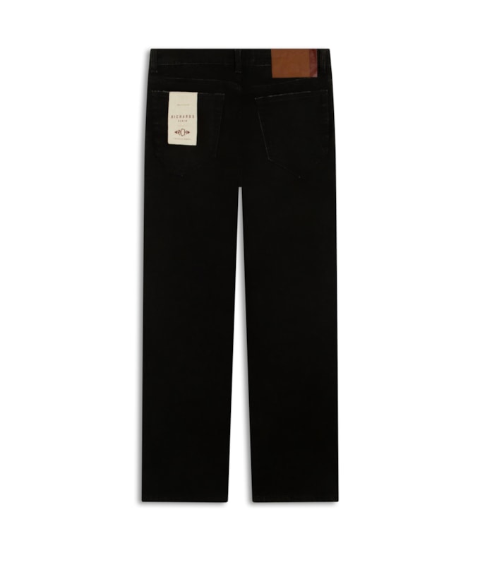 Calca Intense Black Tradicional Matheus 1516- Lav.Black C/ Sky