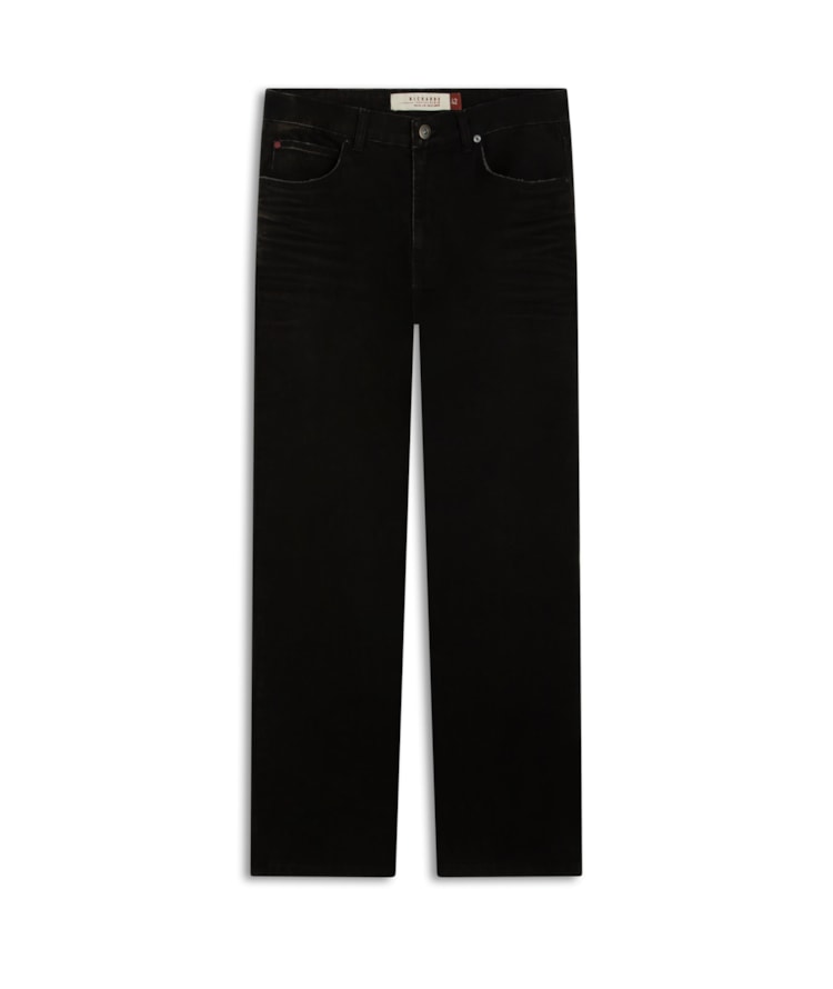 Calca Intense Black Tradicional Matheus 1516- Lav.Black C/ Sky