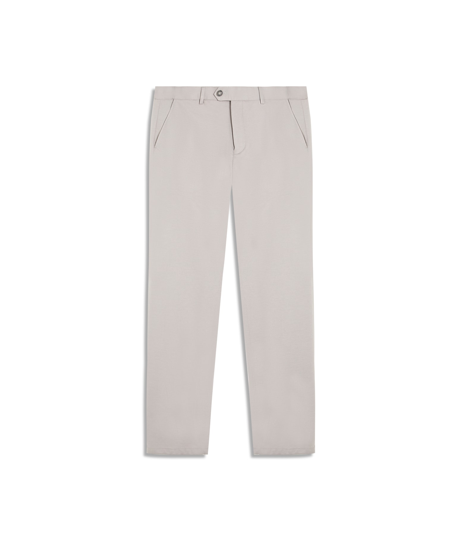 Calça Interlock Knitted Flex Cinza Claro