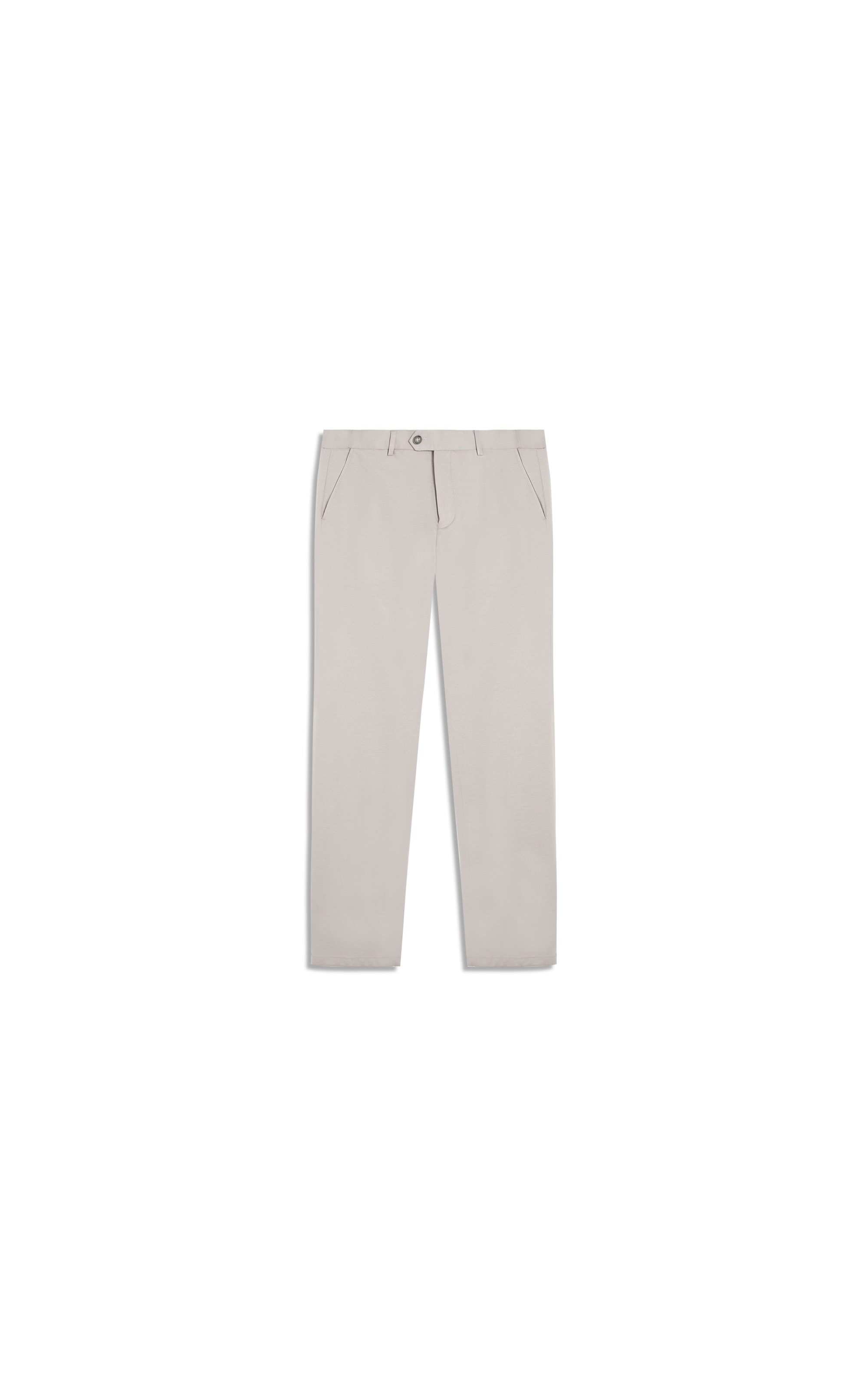Calça Interlock Knitted Flex Cinza Claro