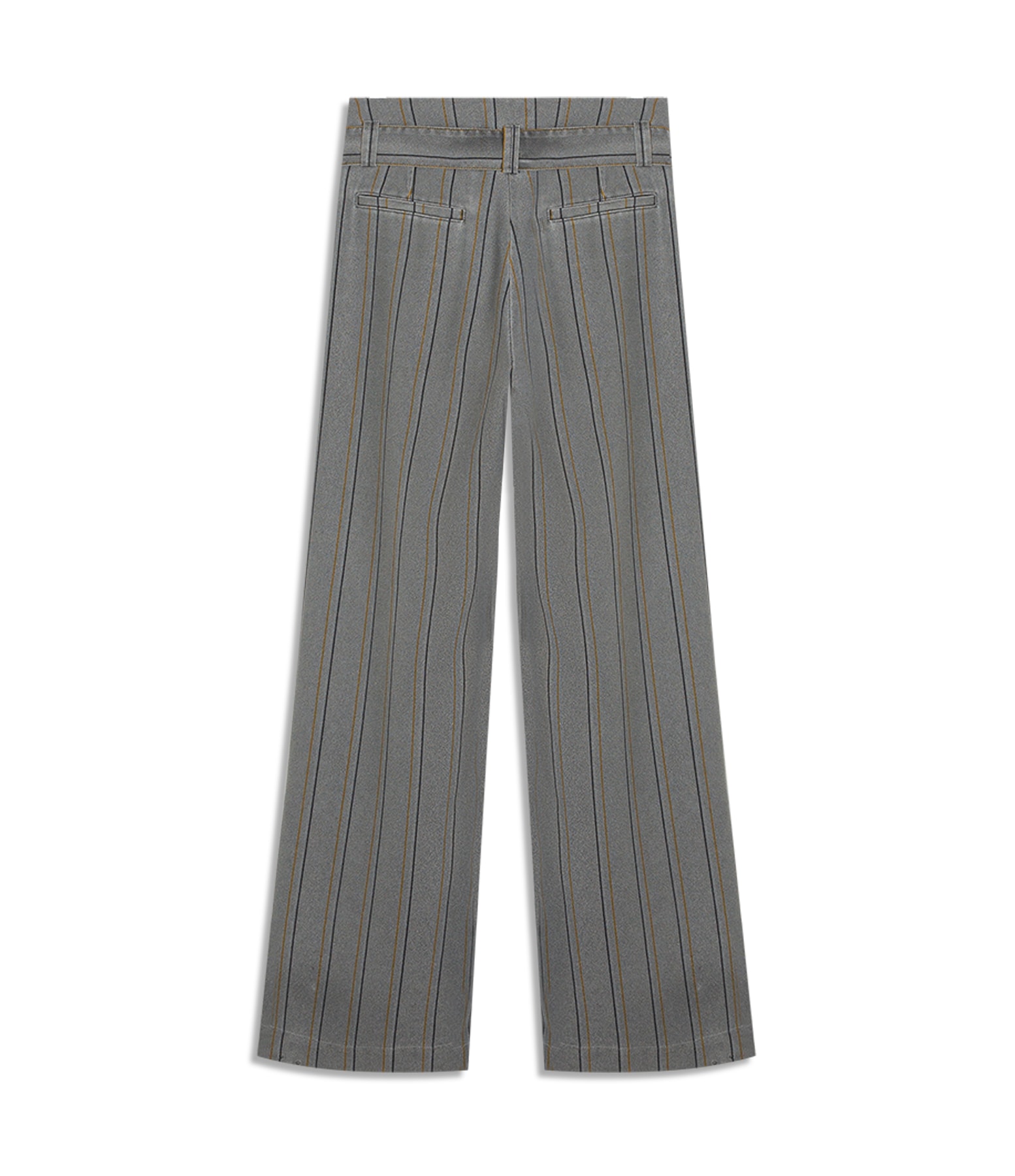 Calça Jane Listras Heavy Tabaco