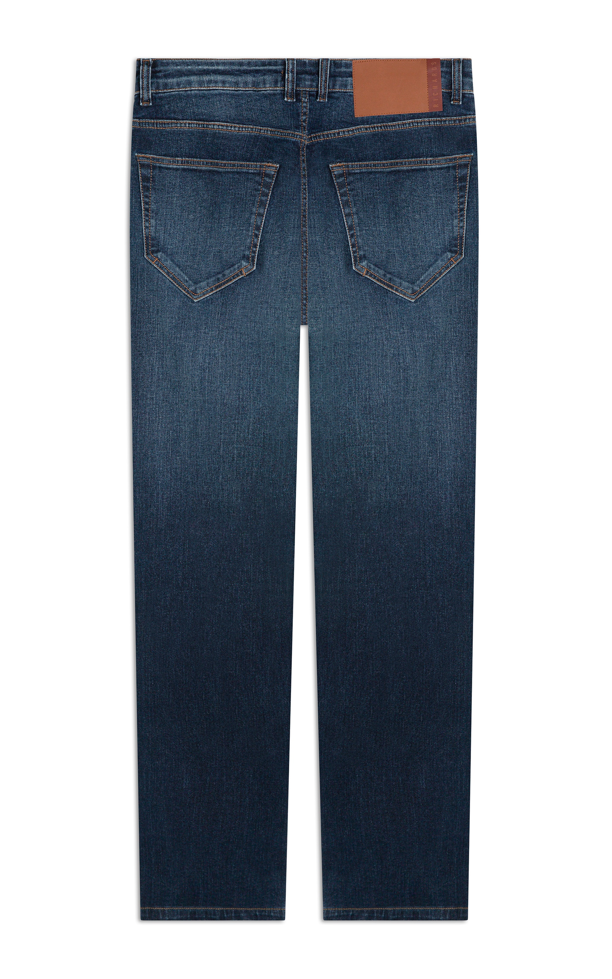 Calça Jeans Dark Forest Custom Fit Five Escuro C/ Used