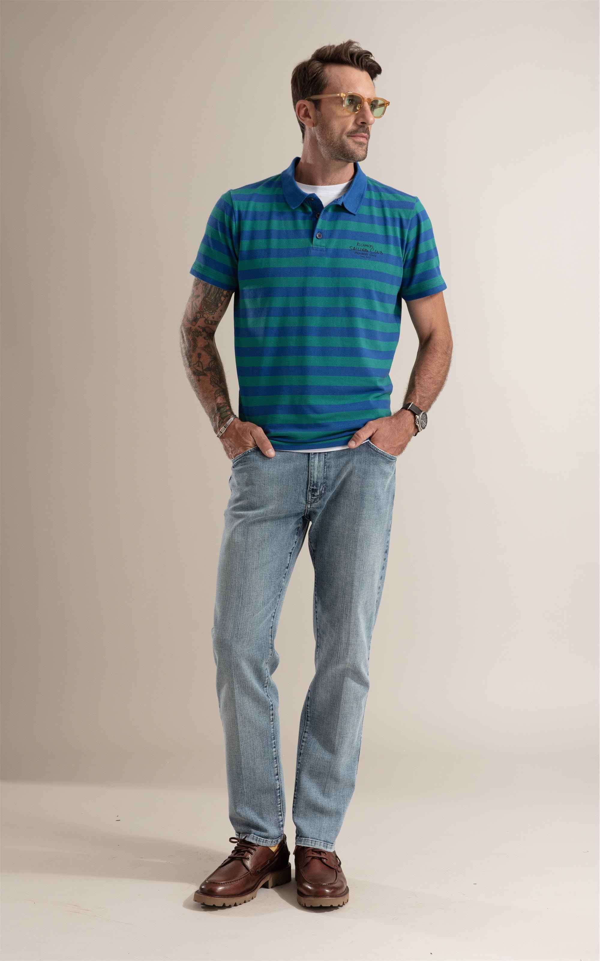 Calça Jeans High Fort Claro C/Tank