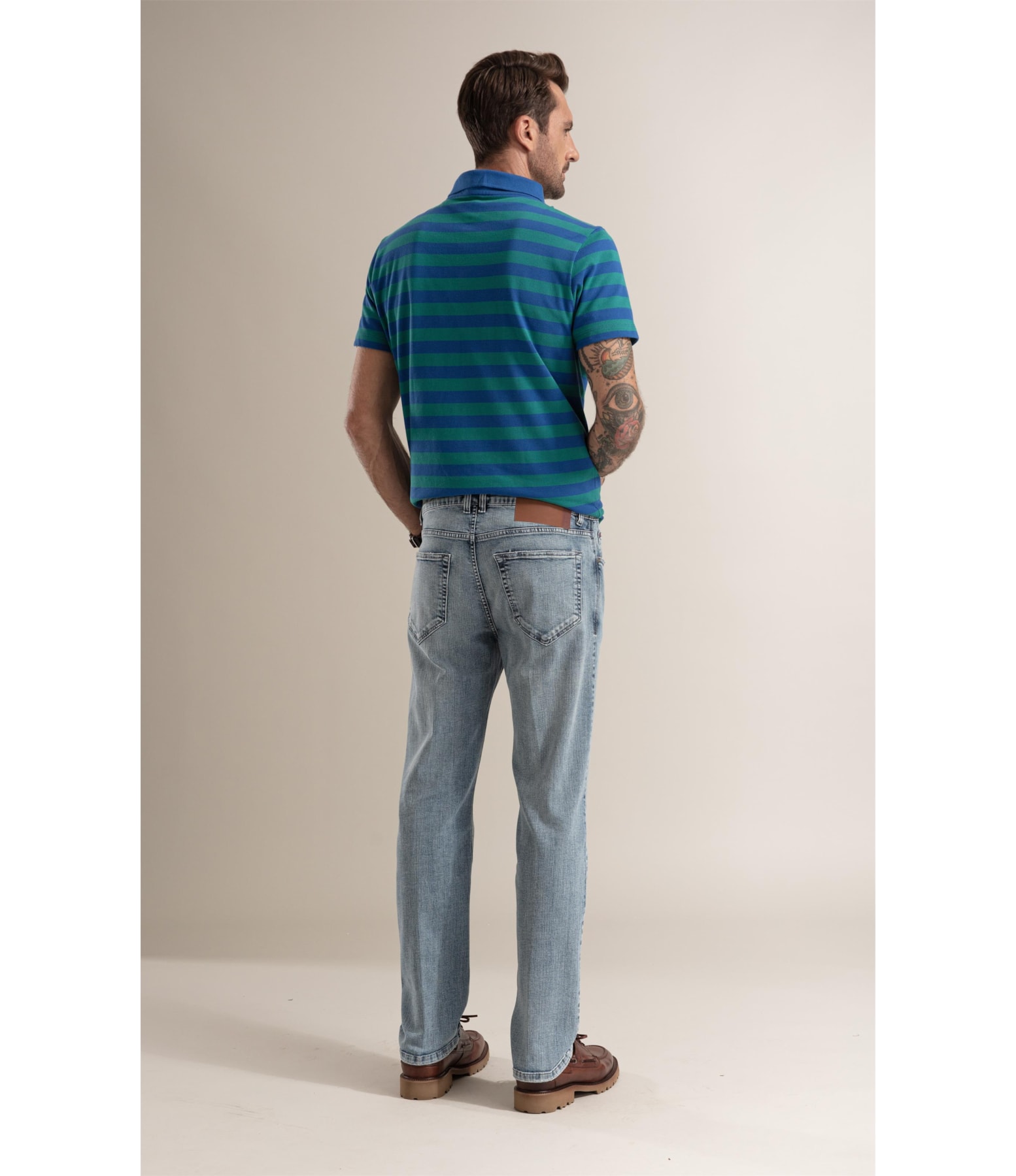 Calça Jeans High Fort Claro C/Tank