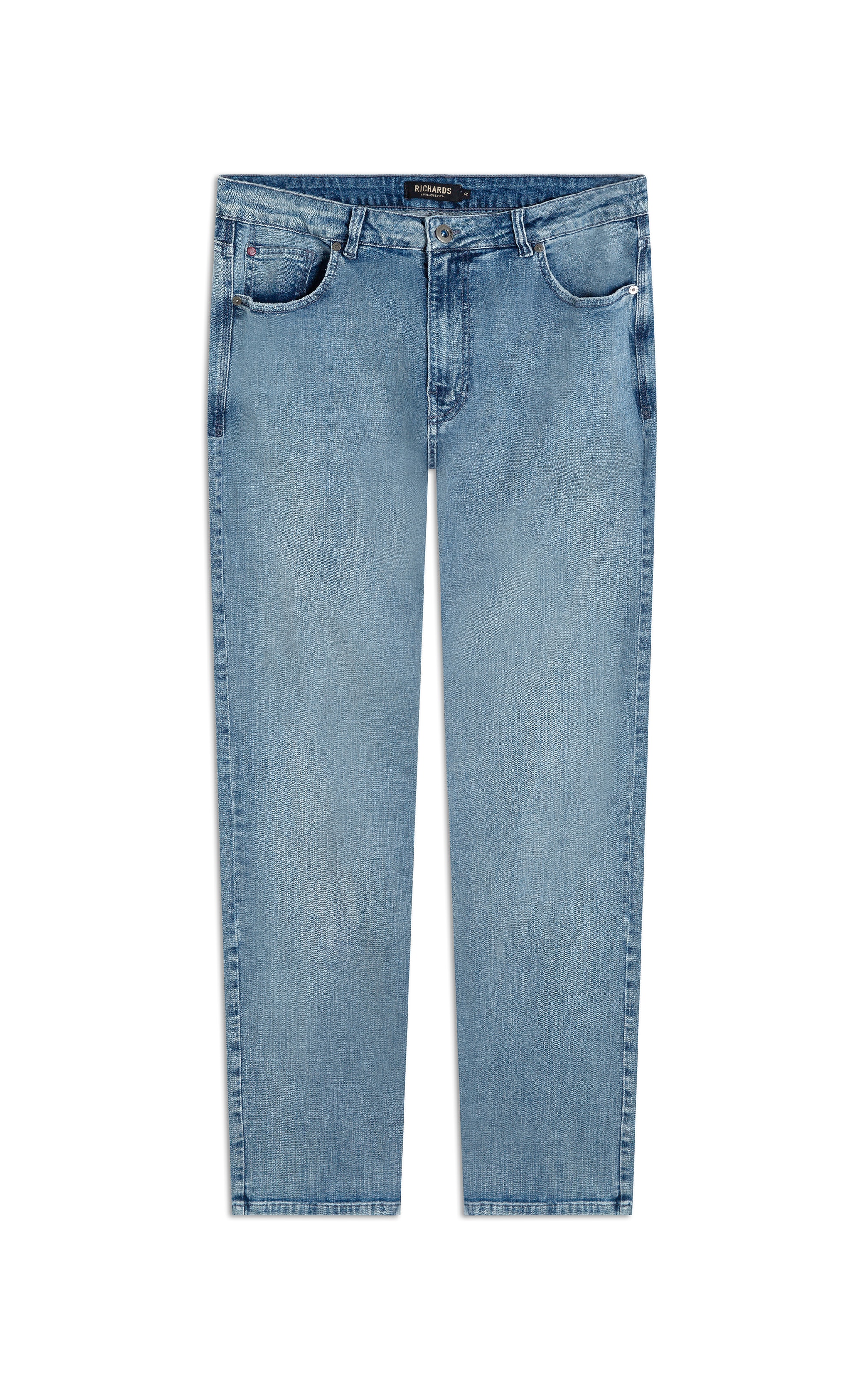 Calça Jeans High Fort Claro C/Tank