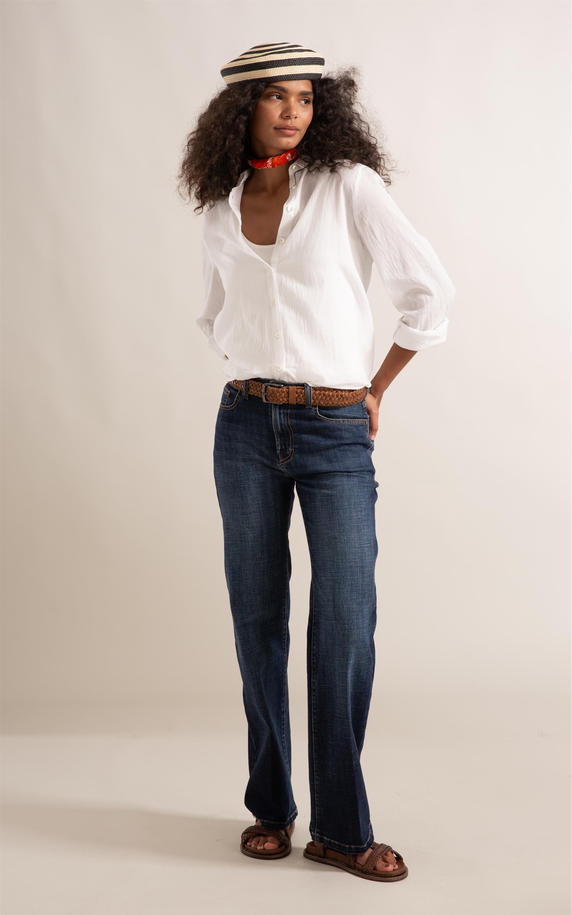 Calça Jeans Patte Visco Indigo Five Medio C/Tank