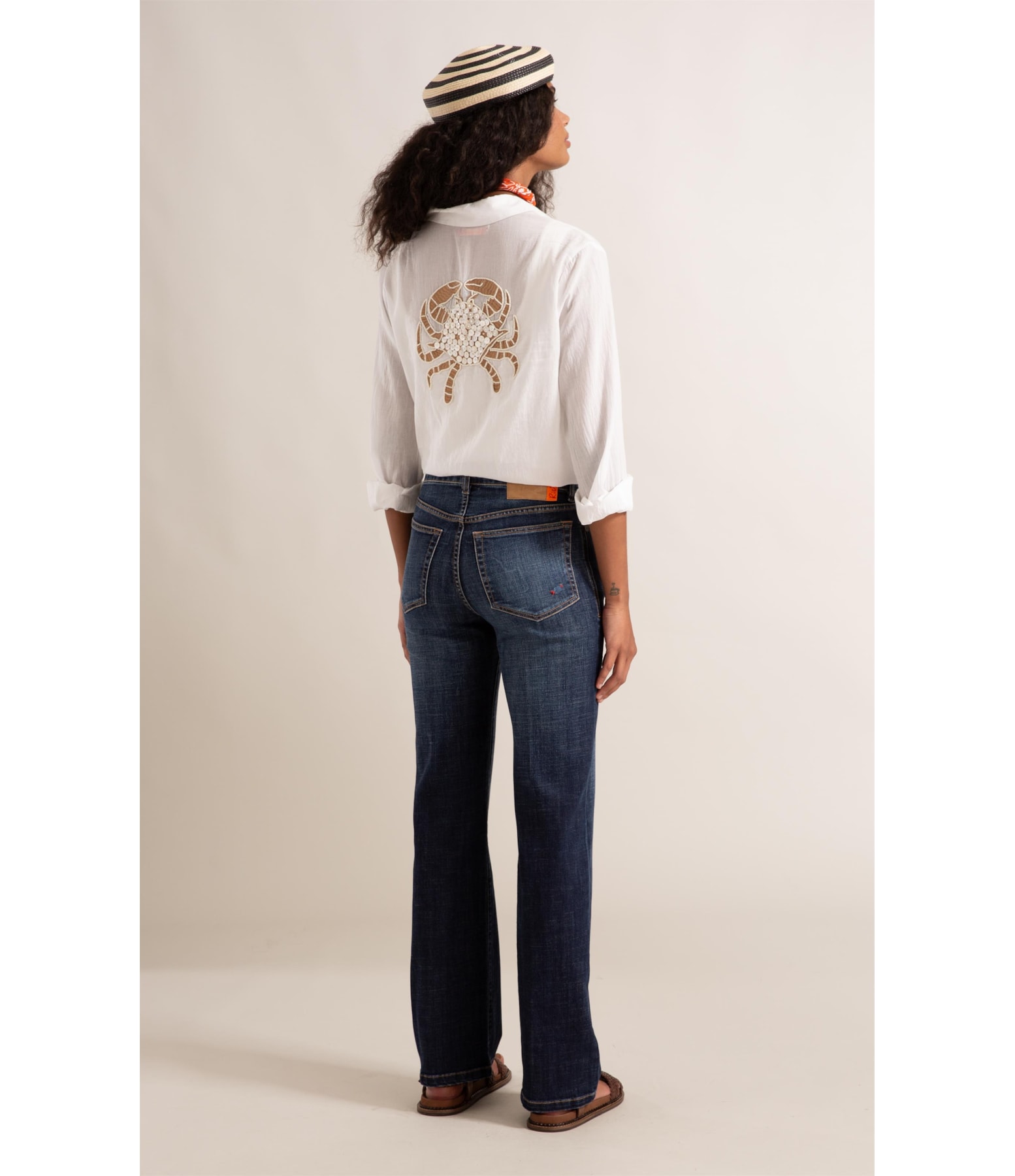 Calça Jeans Patte Visco Indigo Five Medio C/Tank