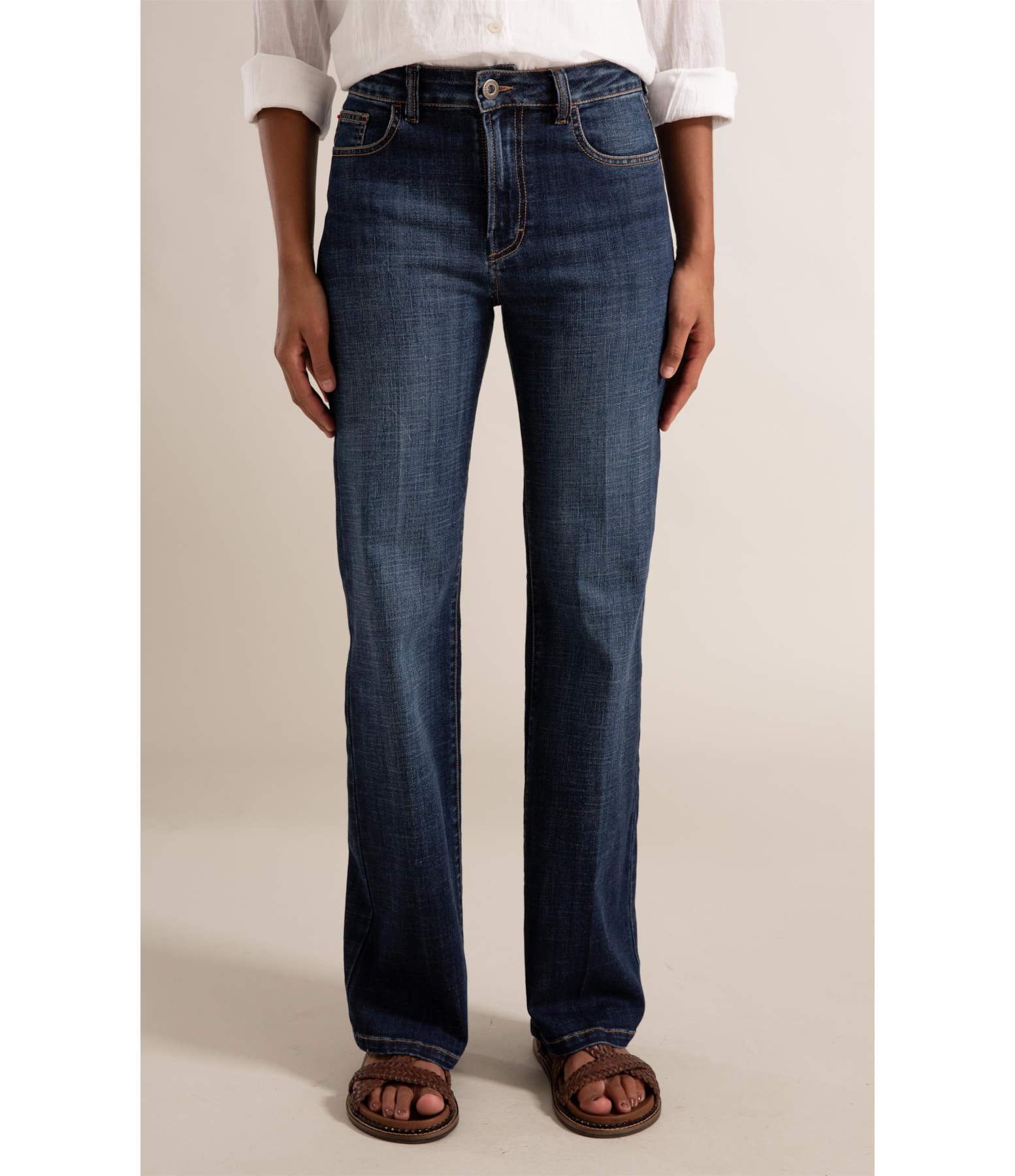 Calça Jeans Patte Visco Indigo Five Medio C/Tank