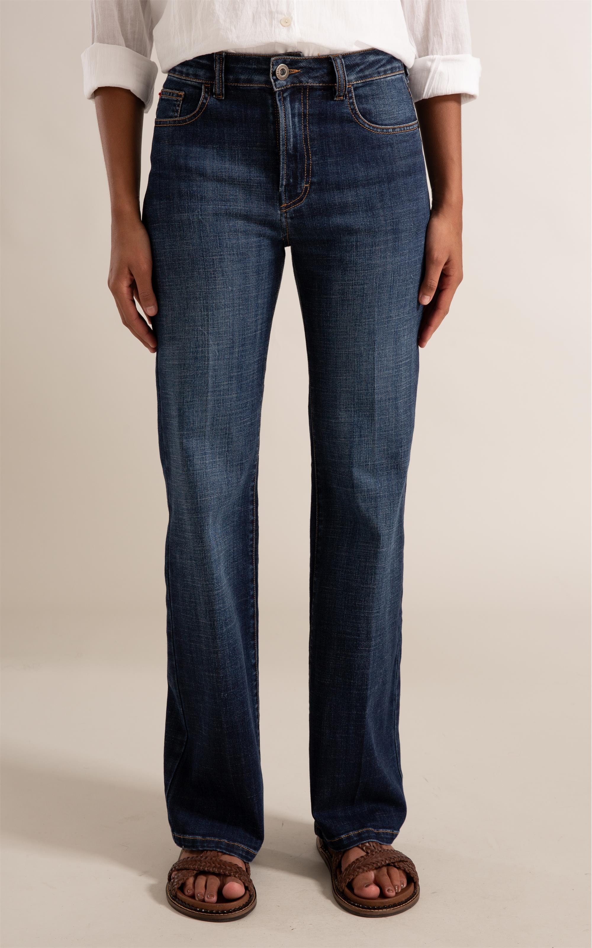 Calça Jeans Patte Visco Indigo Five Medio C/Tank