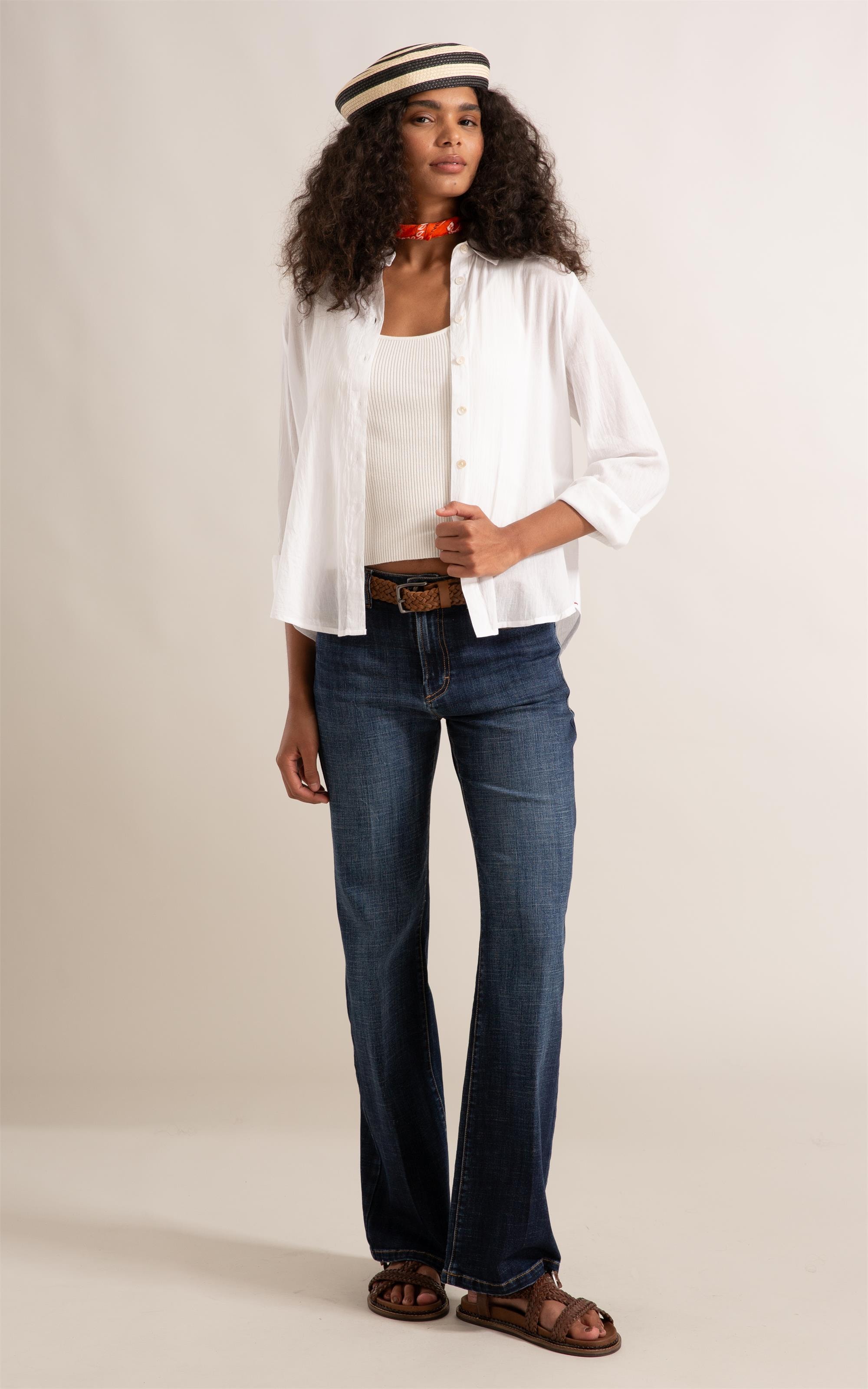 Calça Jeans Patte Visco Indigo Five Medio C/Tank