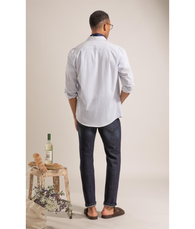 Calça Jeans Visco Indico Lav. Escuro
