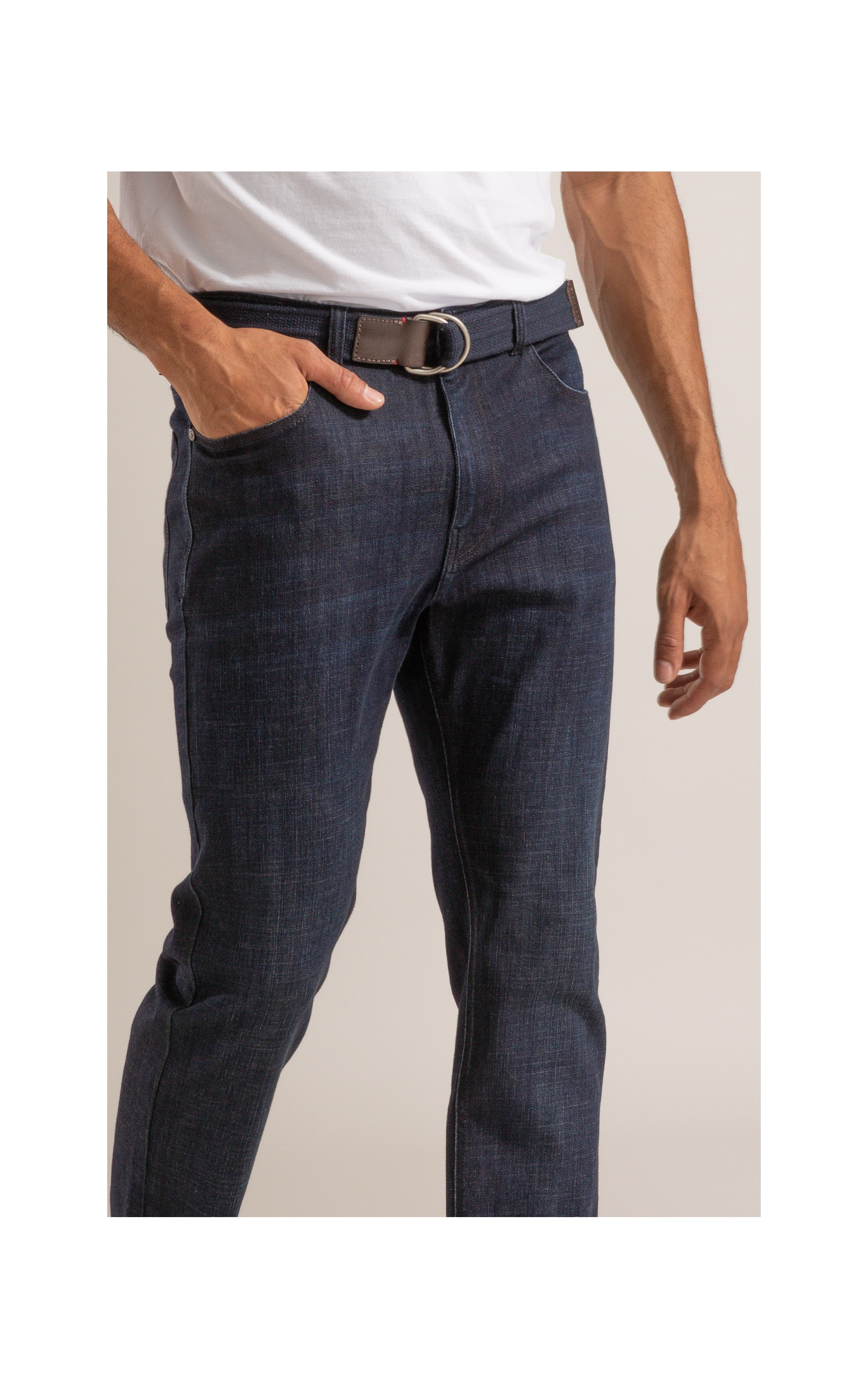 Calça Jeans Visco Indico Lav. Escuro
