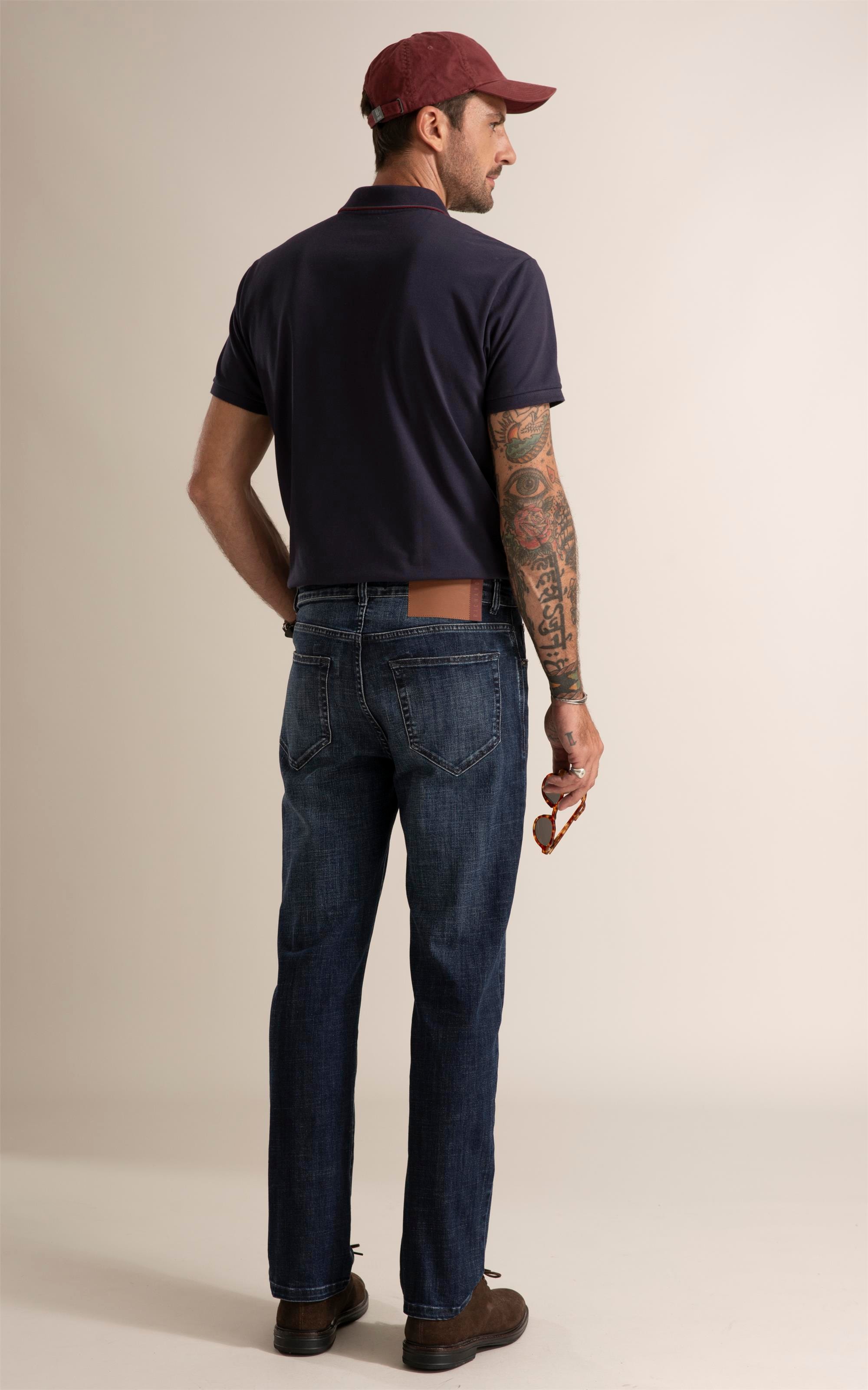 Calça Jeans Visco Indigo Lav. Médio