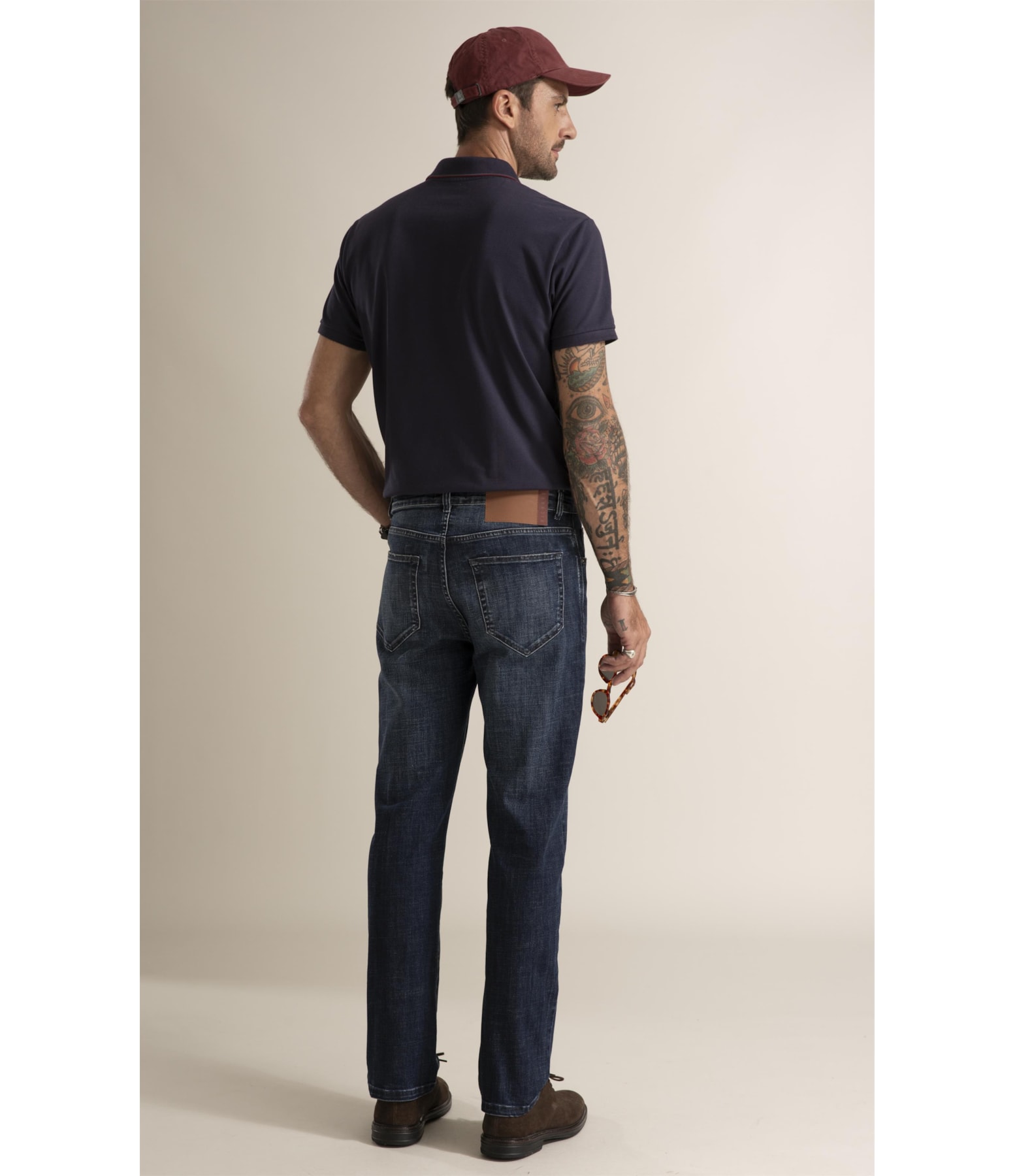 Calça Jeans Visco Indigo Lav. Médio C/Tank