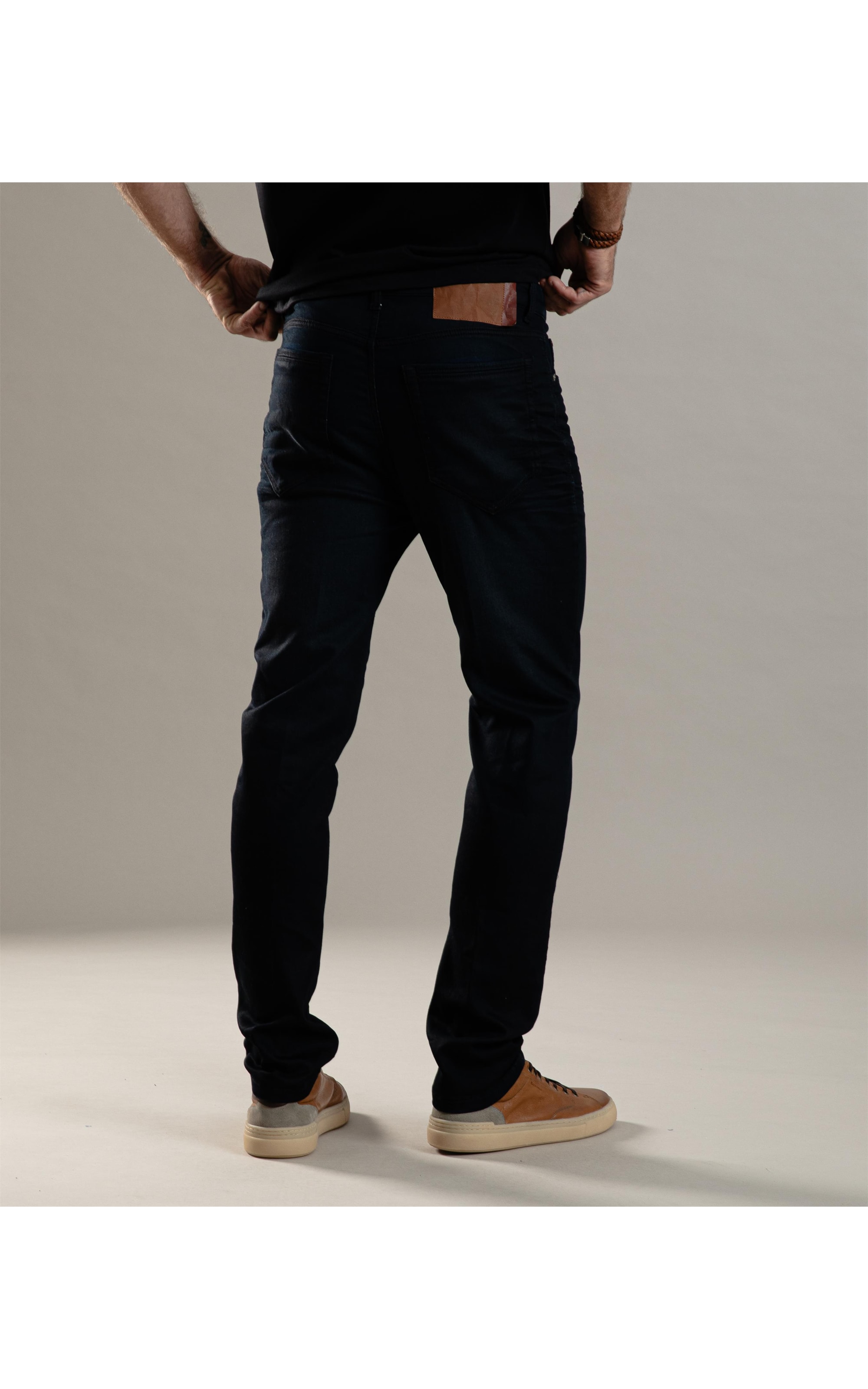 Calça Jogging Indigo Custom Fit Kaua Rchl224-Lav.Escuro